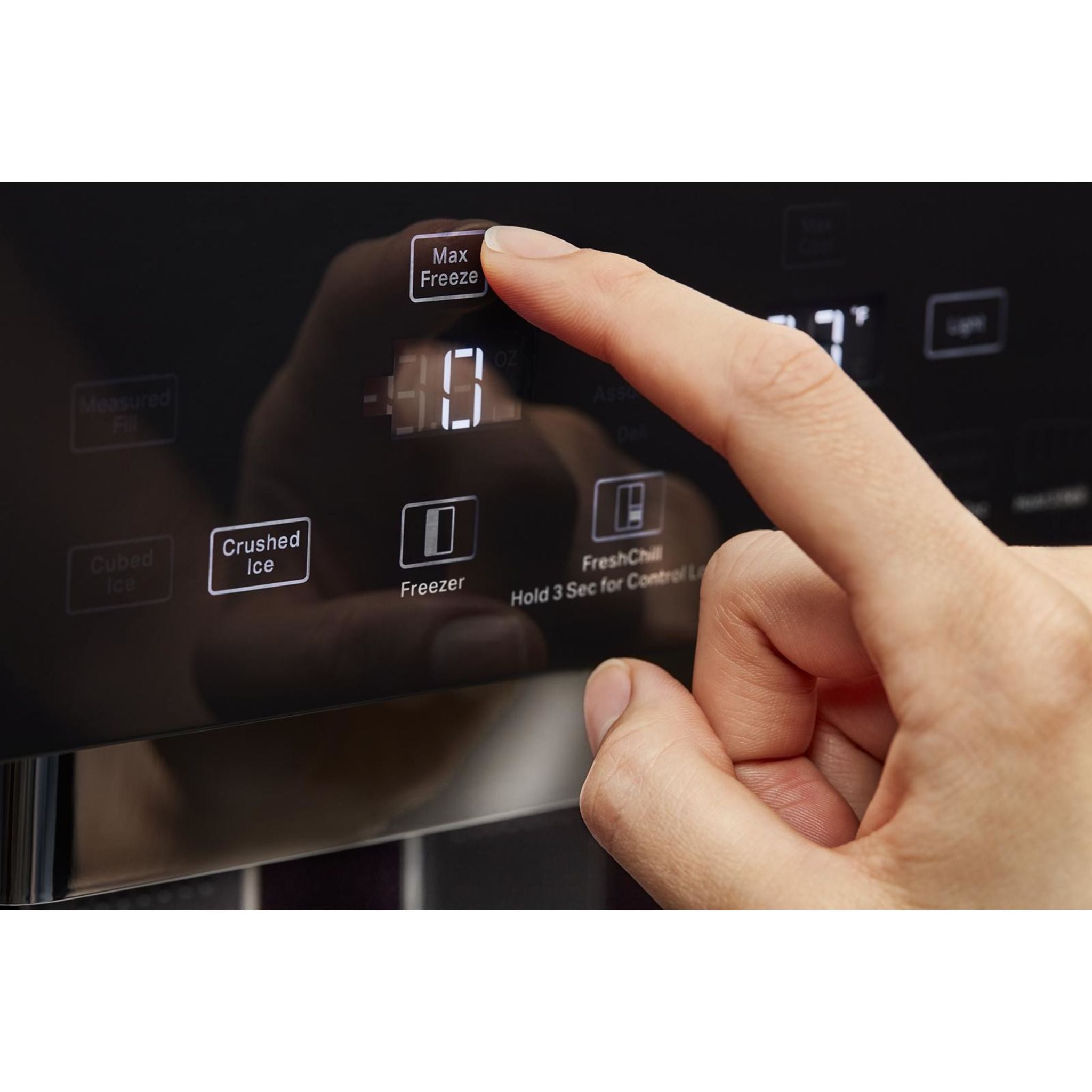 KitchenAid KBSN702MBS Built-In Refrigerator - 36 Inch Black Stainless Steel French Door Fridge for Modern Kitchens | Energy Star Certified | Spacious Storage for Family Meals & Entertaining