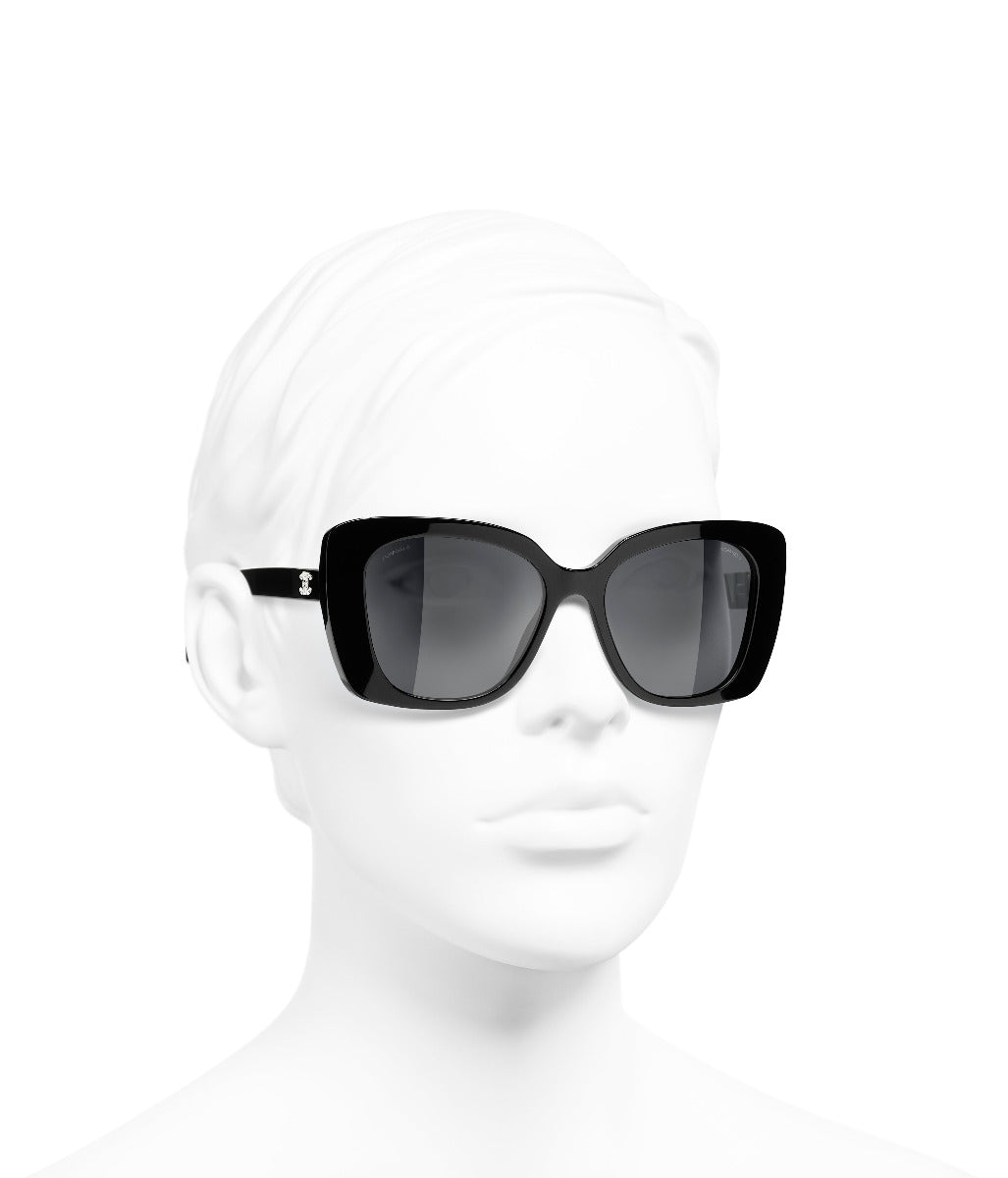Chanel 5422B Sunglasses - Classic Aviator Style with UV Protection - Perfect for Outdoor Activities, Beach Vacations & Fashion Accessories