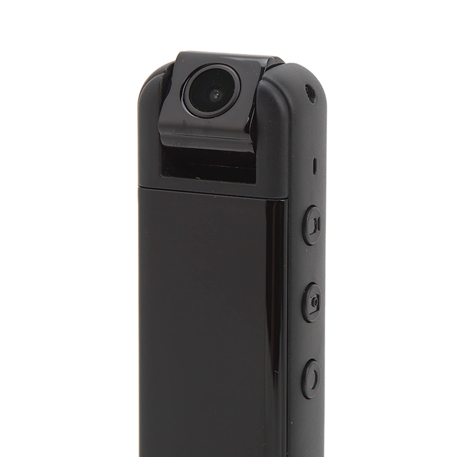 Aramox 1080P Body Mounted Camera with Night Vision, 180° Rotating Lens, Loop Recording & Motion Detection - Portable Camcorder for Car, Cycling, Security & Outdoor Adventures