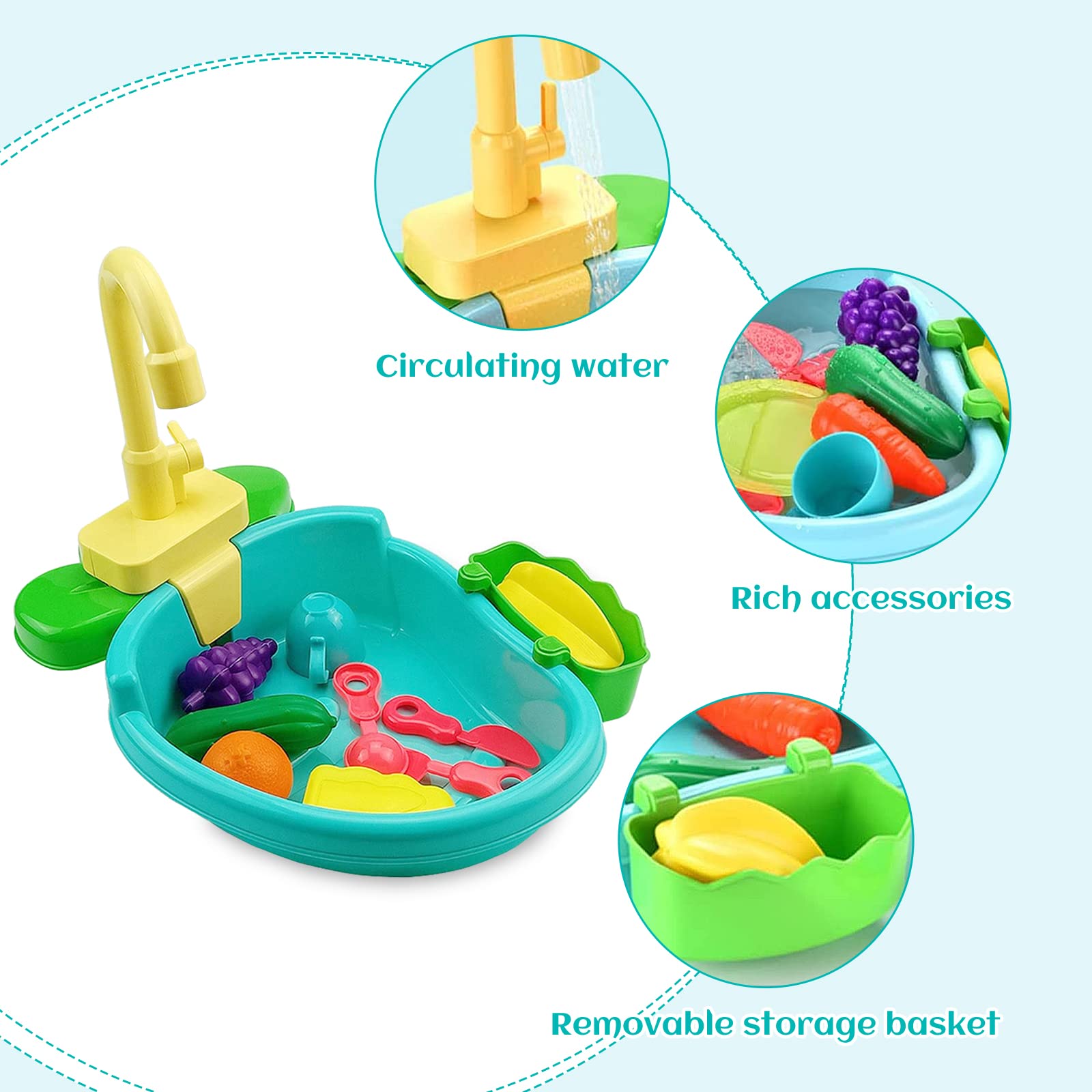 Automatic Bird Bathtub with Faucet - Self-Filling Parrot Bath Tub for Small & Medium Birds | Multifunctional Shower, Feeder & Swimming Pool Toy | Perfect for Cage, Aviary & Outdoor Bird Play