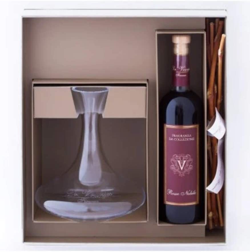 Dr. Vranjes Rosso Nobile Luxury Room Diffuser Set - 750ml Premium Home Fragrance Collection | Perfect for Living Rooms, Bedrooms & Office Spaces