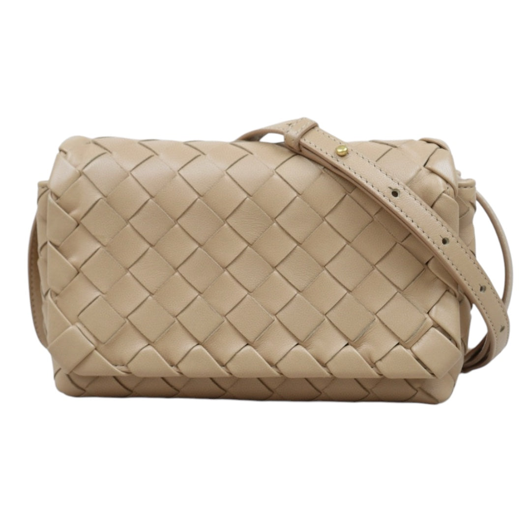 Bottega Veneta S25032608 Lamb Skin Leather Loop Handbag - Authentic Pre-Owned Luxury Purse for Women | Perfect for Evening Events & Date Nights