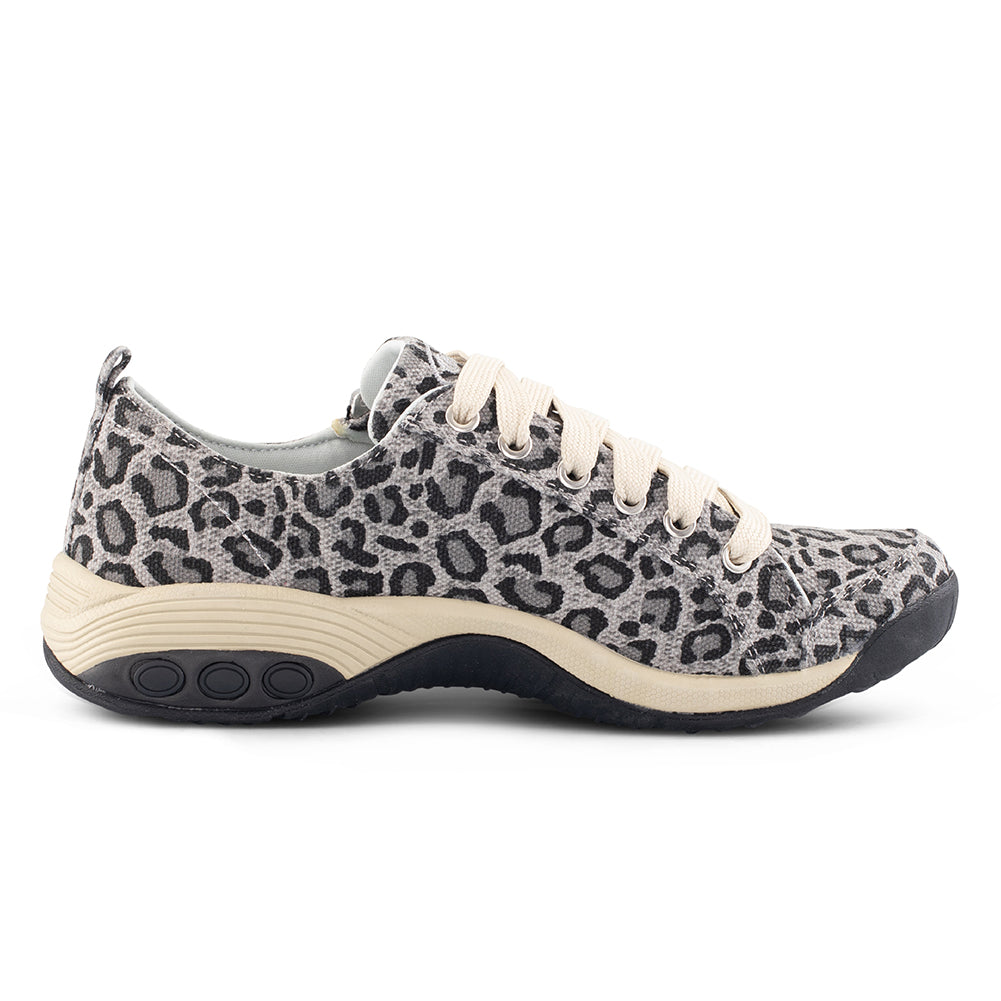 Sienna Women's Side Zip Athletic Casual Shoes - Lightweight Sneakers for Walking, Gym & Everyday Wear