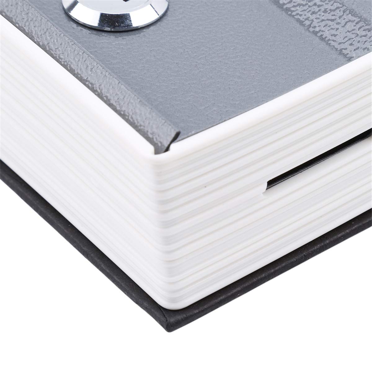 Small Book Safe with Key Lock - Dictionary Diversion Secret Storage Box for Cash & Valuables - Perfect for Home, Office & Travel Security