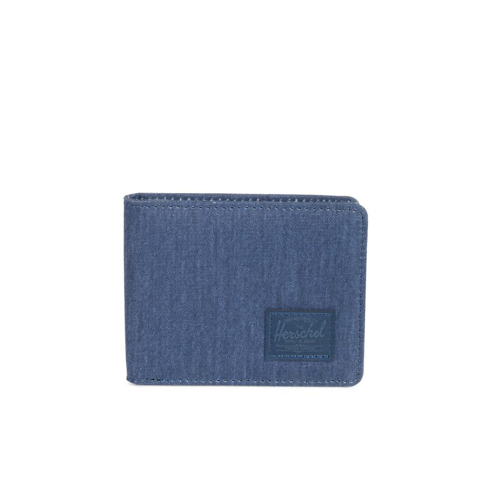 Herschel Canvas Collection Hank Wallet in Peacoat - Stylish & Durable Men's RFID Blocking Wallet for Everyday Use & Travel