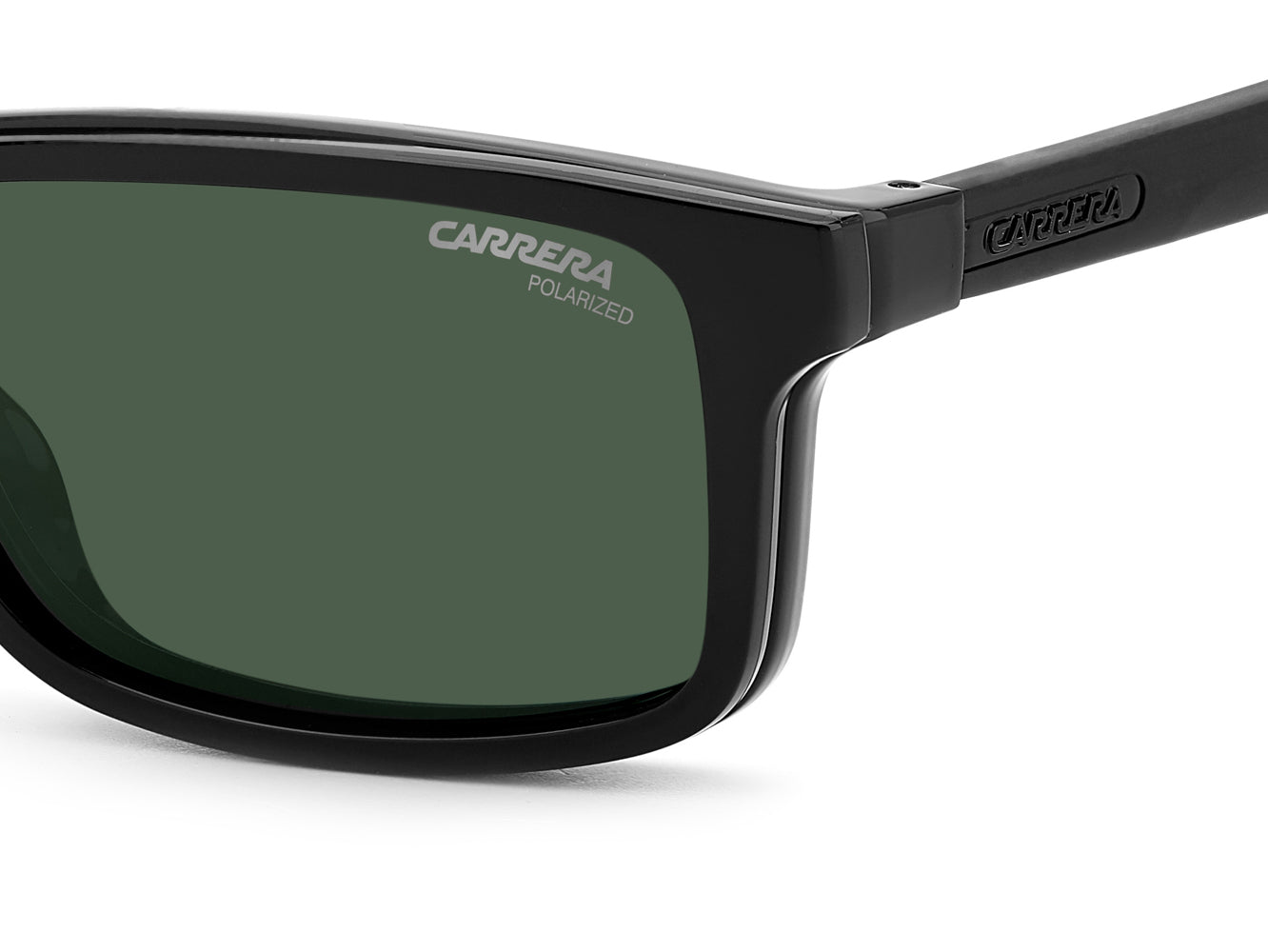 Carrera 8057/CS Clip-On Sunglasses - Polarized UV Protection for Men & Women - Perfect for Driving, Running, and Outdoor Sports