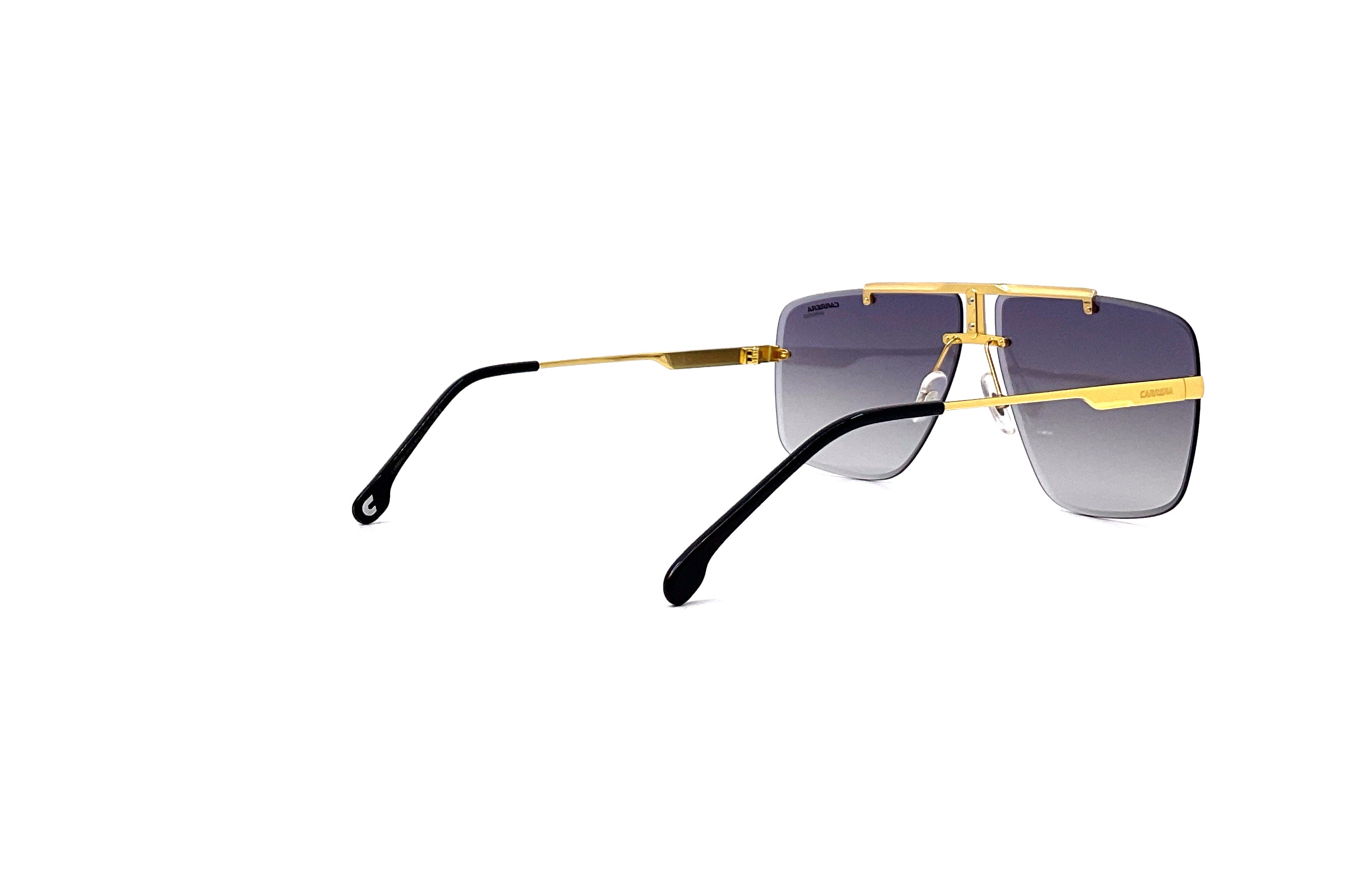 Carrera 1016/S Gold Black Sunglasses - Polarized UV Protection Aviator Style for Men & Women - Perfect for Driving, Travel & Outdoor Activities