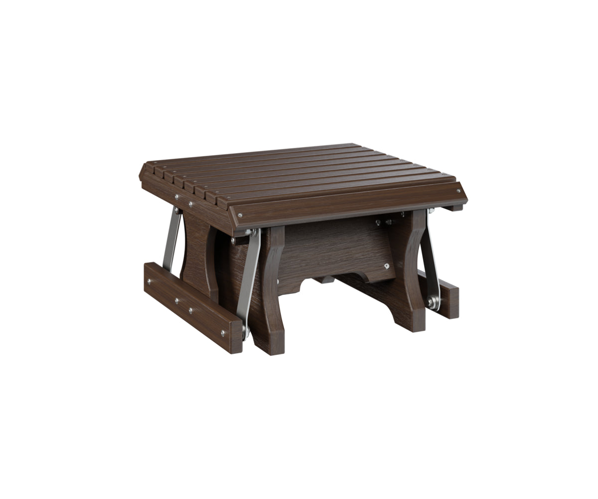 Berlin Gardens Gliding Footstool - Adjustable Comfort Ottoman with Smooth Glide Motion - Perfect for Living Room, Bedroom or Office Relaxation