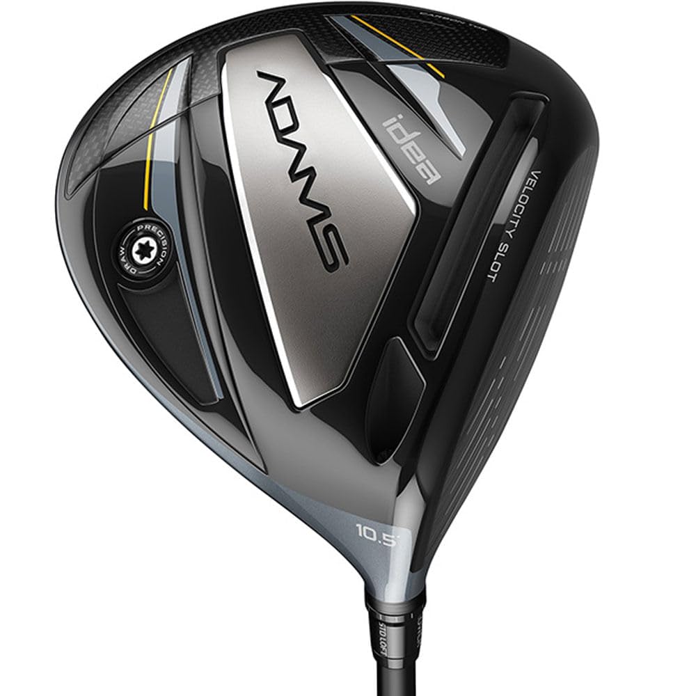 Adams Golf Idea Men's Right-Handed Driver 9° Loft with Regular Flex Graphite Shaft - Perfect for Mid-Handicap Golfers on the Course