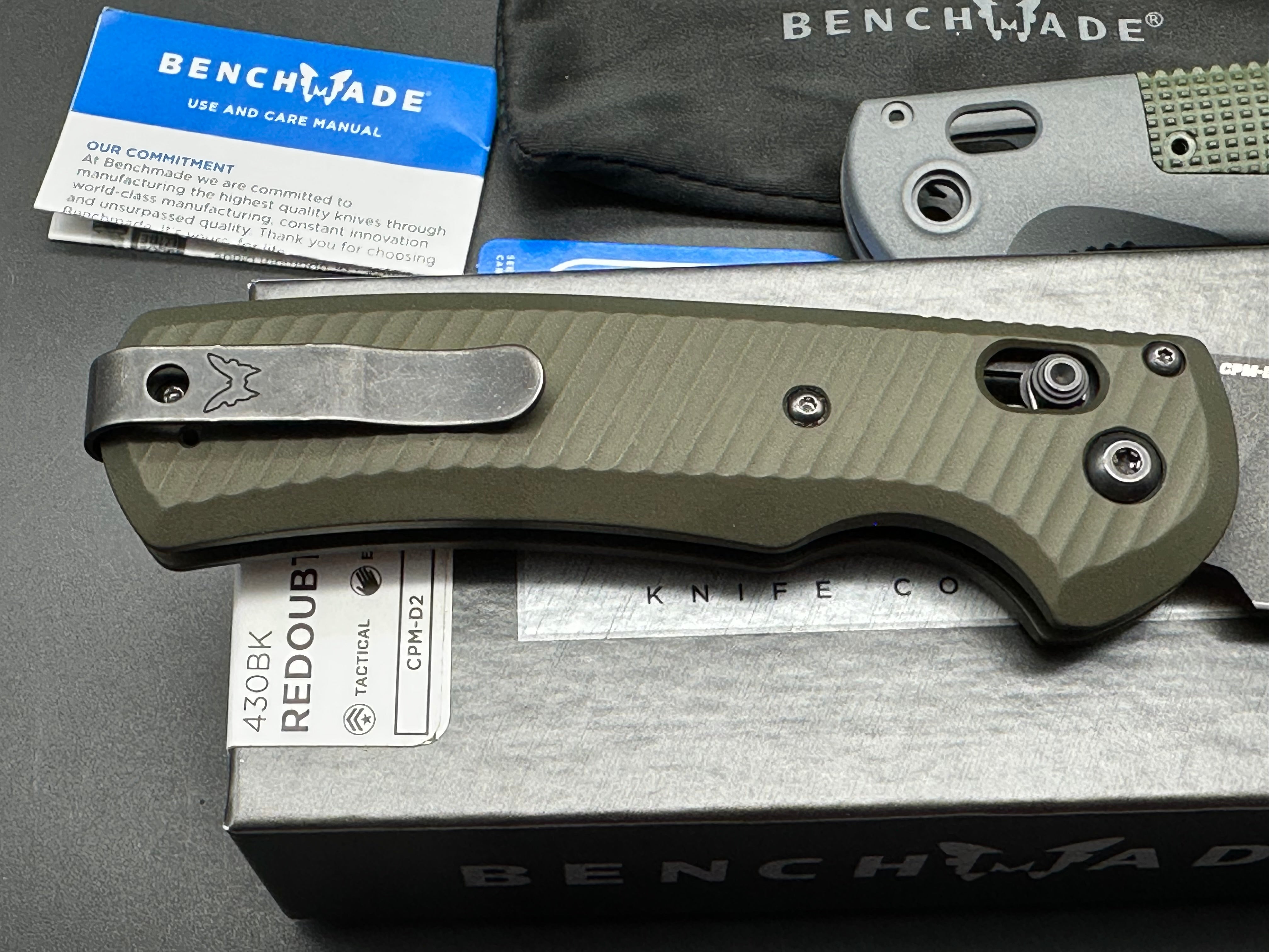 Benchmade Redoubt Folding Knife - 3.55
