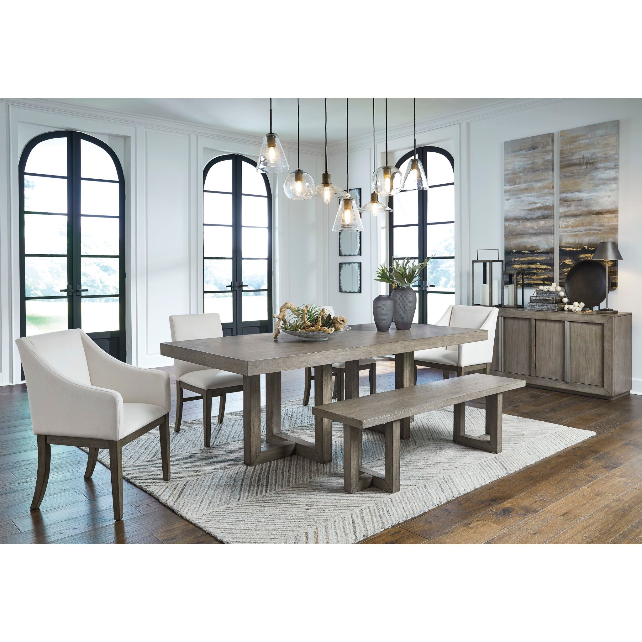 Anibecca 5-Piece Dining Set - Modern Kitchen Table & Chairs for Small Spaces - Perfect for Breakfast Nook, Apartment, or Cozy Home Dining