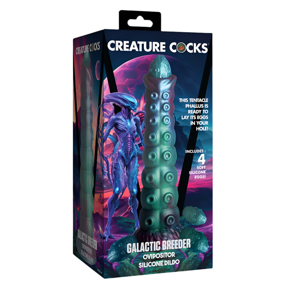 Galactic Breeder Ovipositor Tentacle Dildo - Fantasy Creature Cock for Adult Play | Perfect for Roleplay, Cosplay & BDSM Scenes