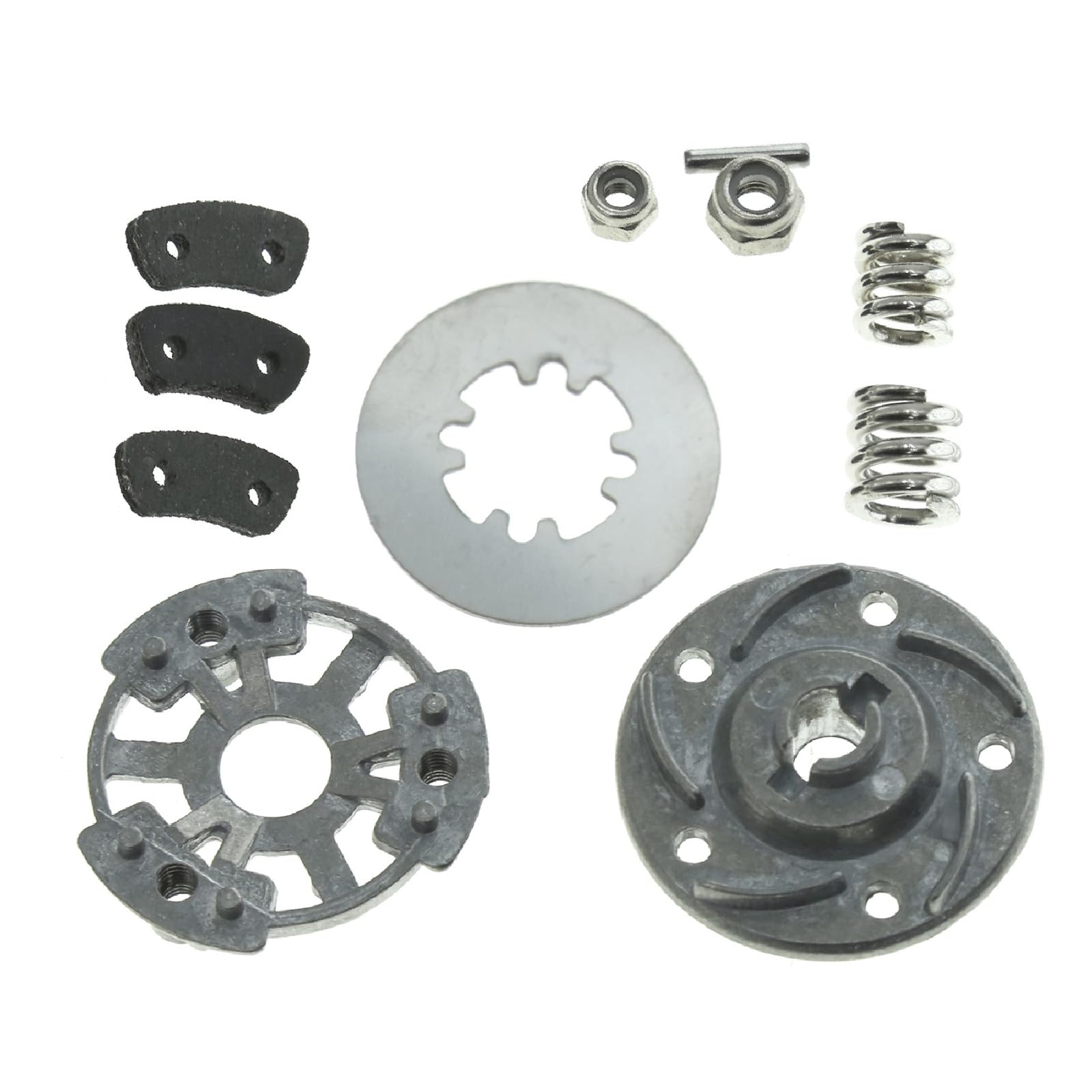 High-Performance Metal Rebuild Slipper Clutch Kit 5552X 5556 for TRAXXAS F-150/Slash/Bandit/Jato 1/10 RC Cars - Upgrade for Racing, Off-Road & Drifting Scenes