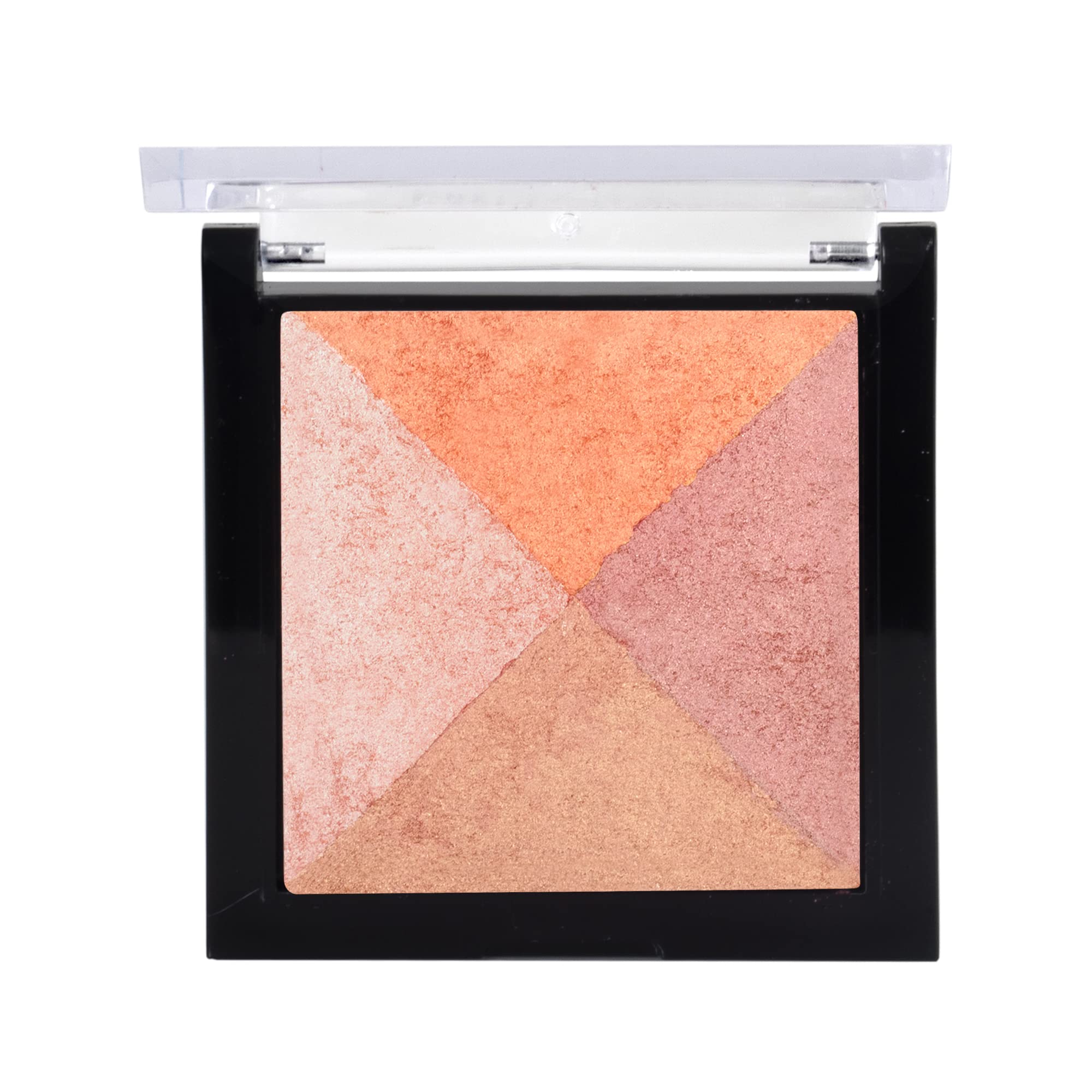 MARS Baked Blusher & Highlighter Palette - Radiant Glow, Long-Lasting Face Makeup (6g, Shade-02) | Perfect for Everyday Wear & Special Occasions