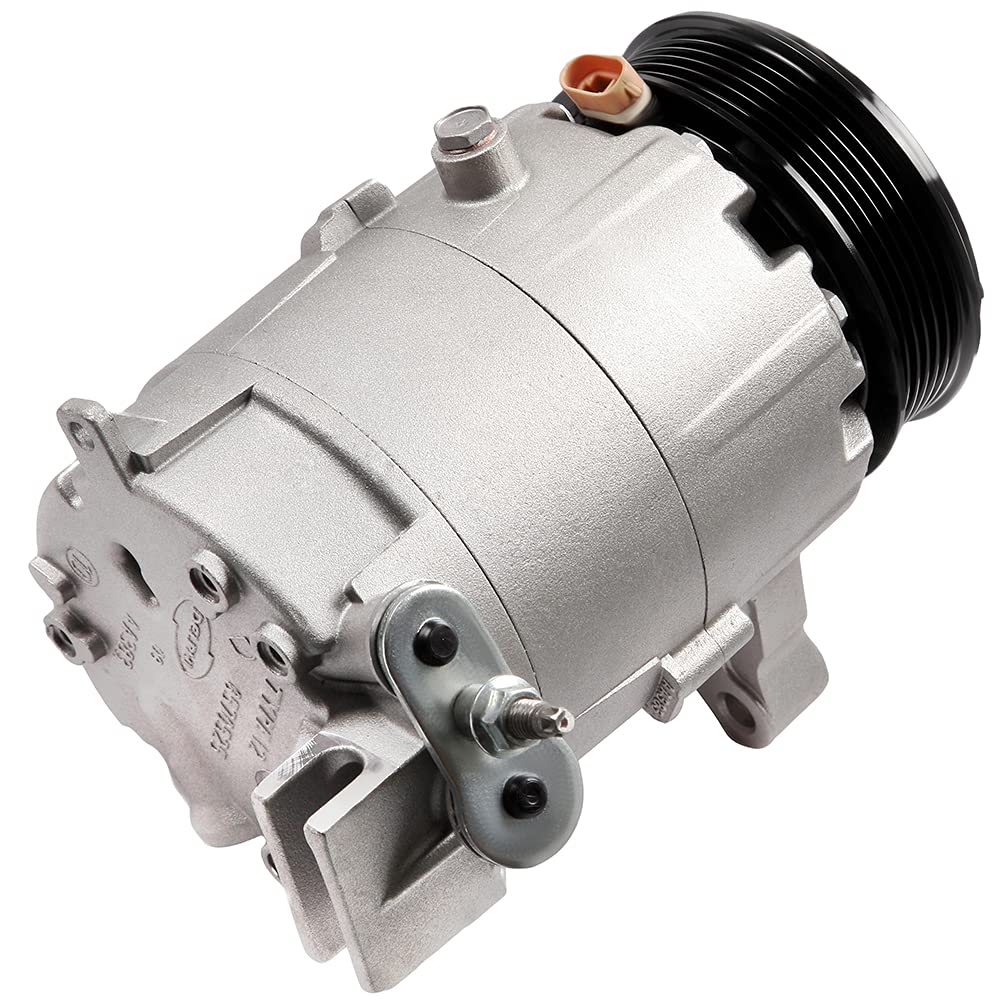 ECCPP AC Compressor Replacement for 2006-2011 Chevrolet Impala Malibu Monte Carlo & Pontiac G6 3.9L - High Performance Air Conditioning Compressor Pump for Smooth Cooling in Summer Driving