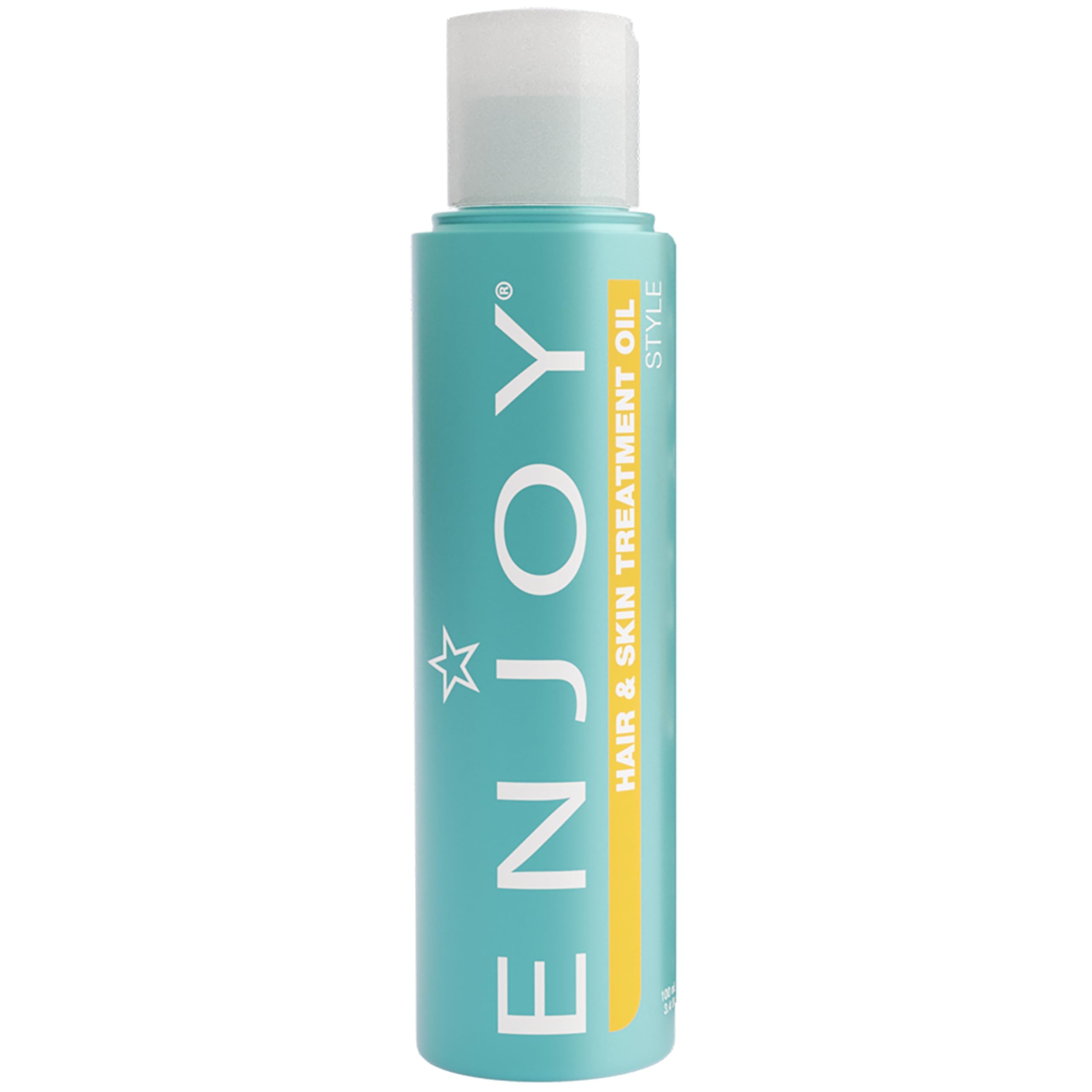 Enjoy Hair & Skin Treatment Oil - 3.4 oz | Natural Nourishing & Hydrating Oil for Dry Hair, Scalp & Skin | Perfect for Daily Hair Care, Massage & Aromatherapy