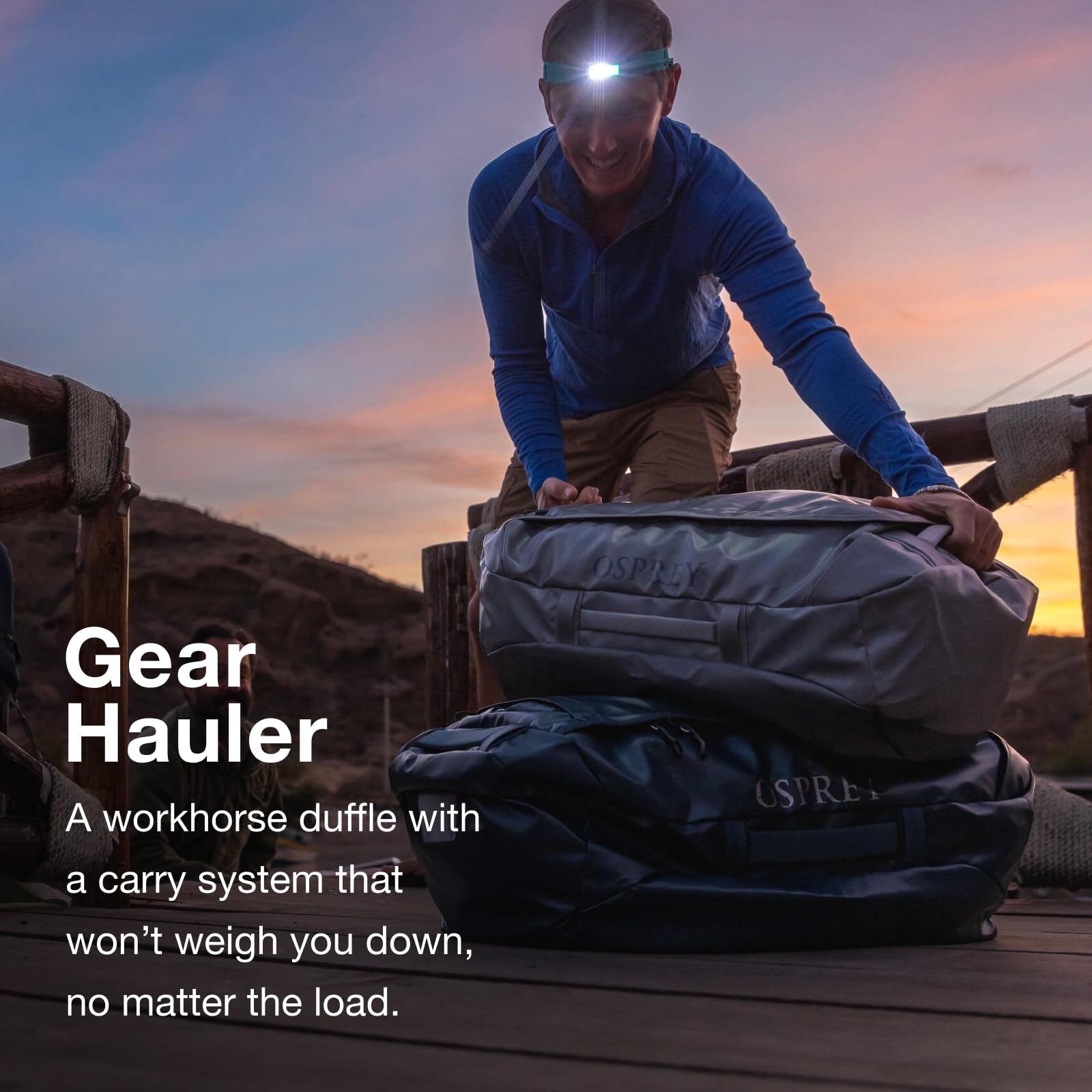 Osprey Unisex-Adult Transporter 95 Duffel Bag - Large Travel Duffel with Wheels for Camping, Hiking & Air Travel | Durable Water-Resistant Luggage