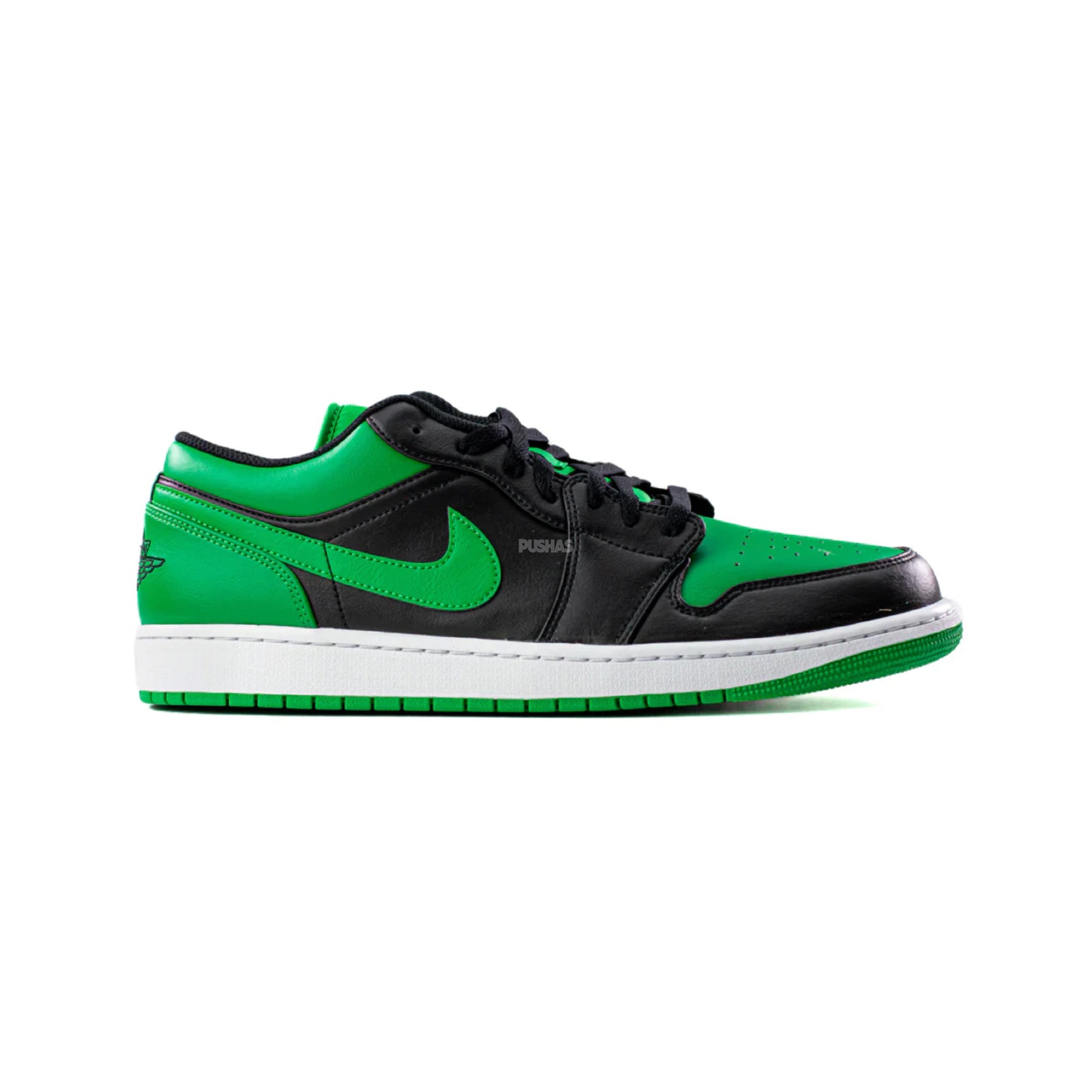 Air Jordan 1 Low 'Lucky Green' Sneakers 2023 - Men's Basketball Shoes for Casual Wear & Street Style Fashion