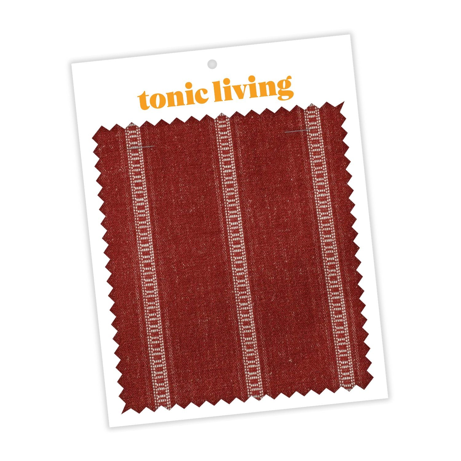 Brunswick Stripe Pomegranate Print Fabric - Premium Quality Textile for Home Decor & Fashion Design | Perfect for Curtains, Upholstery, and DIY Sewing Projects