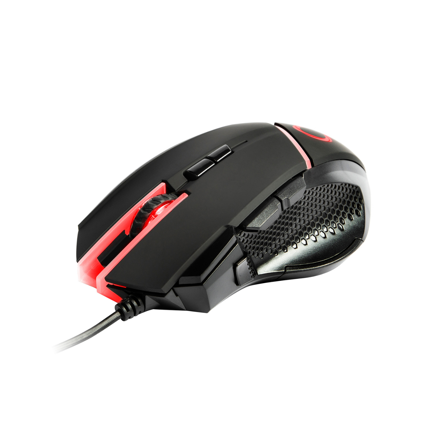 Nibio Wired Gaming Mouse - 4000 DPI High Precision, Ergonomic Design, Black - Perfect for PC Gaming, Office Work & Esports