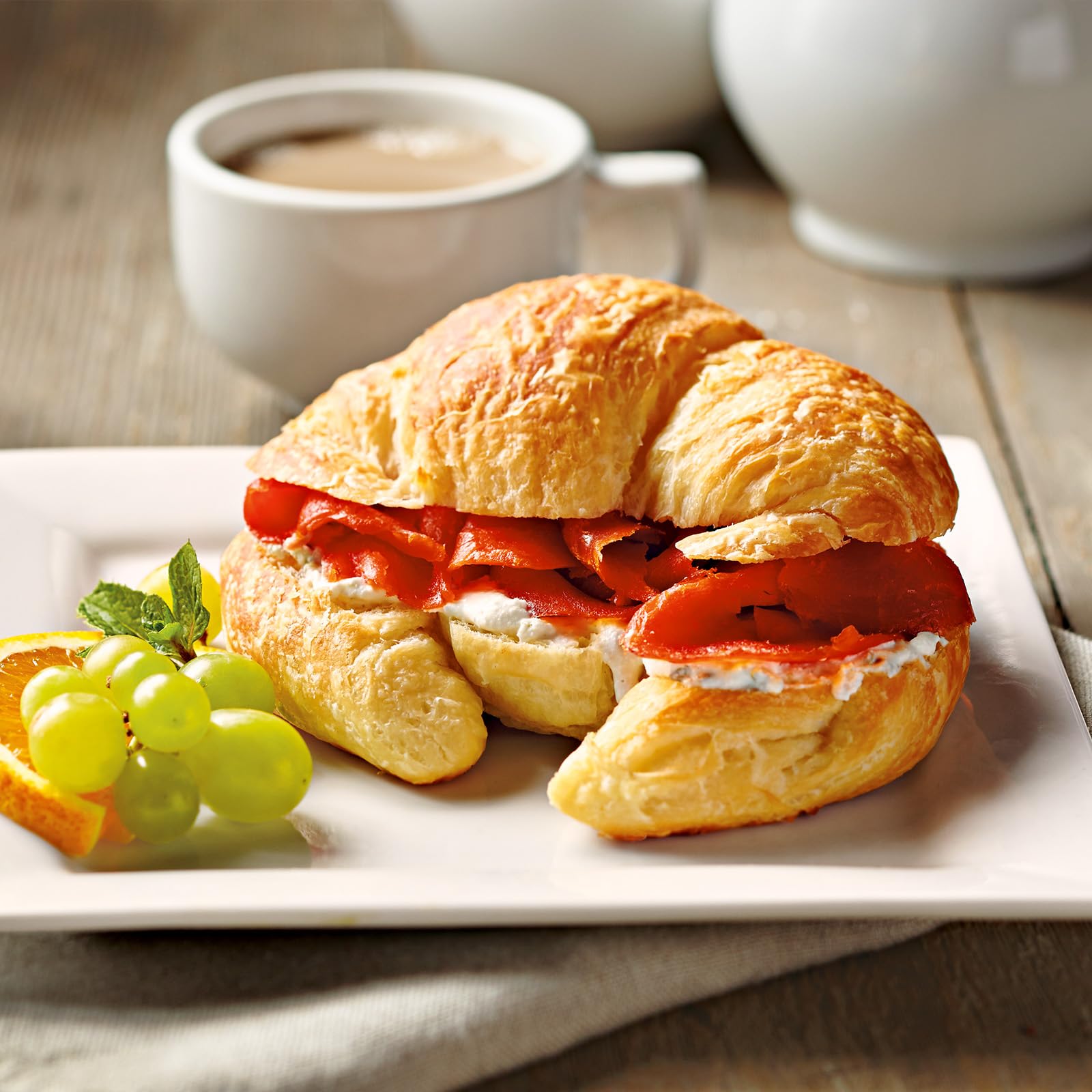 SeaBear Bake-at-Home Jumbo Croissants - Flaky, Buttery Pastries for Breakfast, Brunch & Special Occasions | Easy Homemade French Croissants