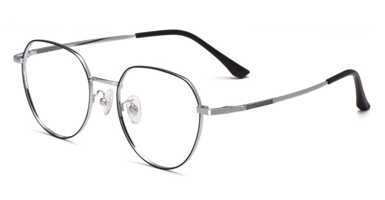 Color Blind Glasses for Men & Women - Red-Green Color Blindness Corrective Glasses (Black Silver Frame) - Enhance Color Vision for Outdoor Activities, Sports, and Daily Wear