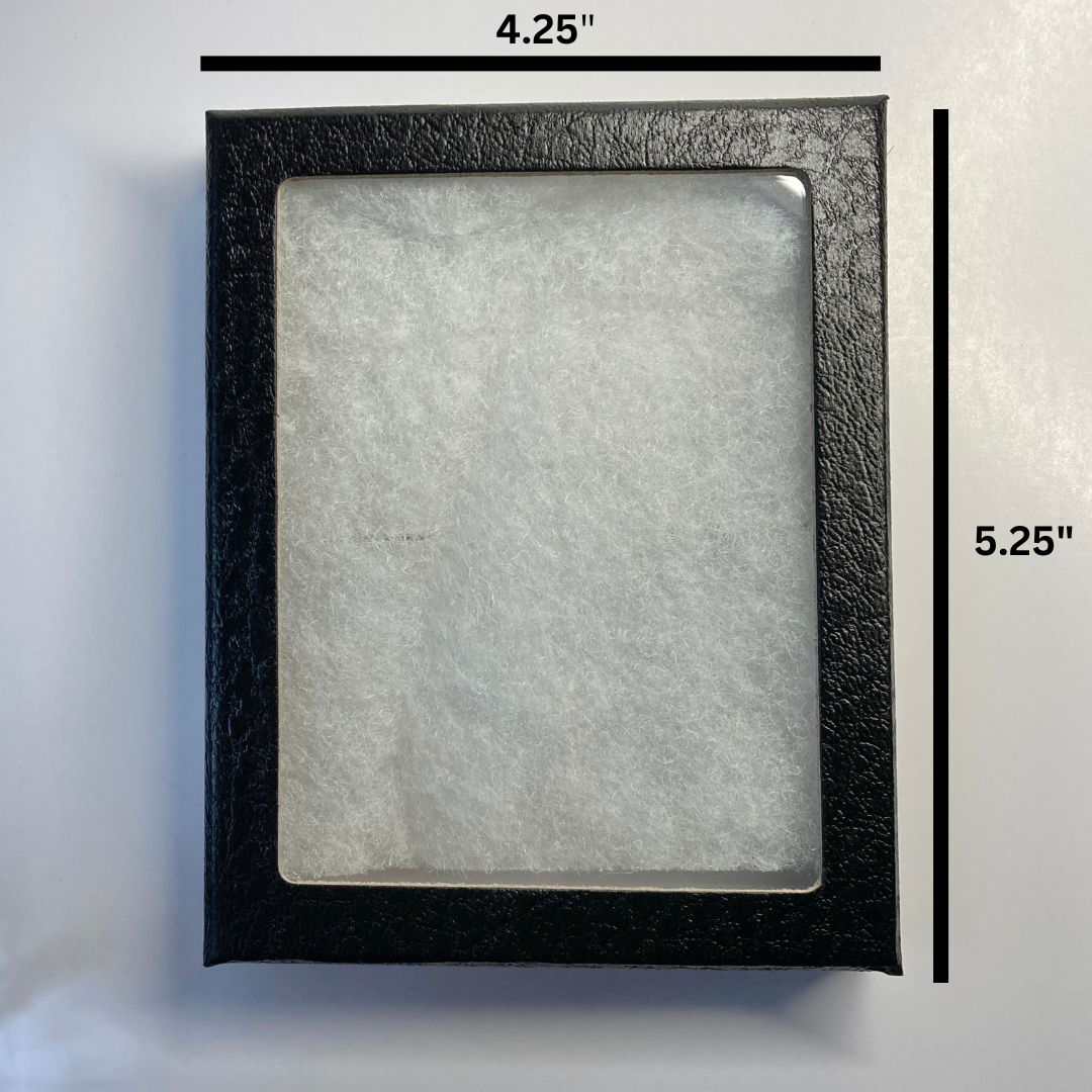 4.25 x 5.25 Inch Riker Display Case for Insect Specimens, Butterflies, Fossils - Perfect for Collectors, Museums & Educational Use