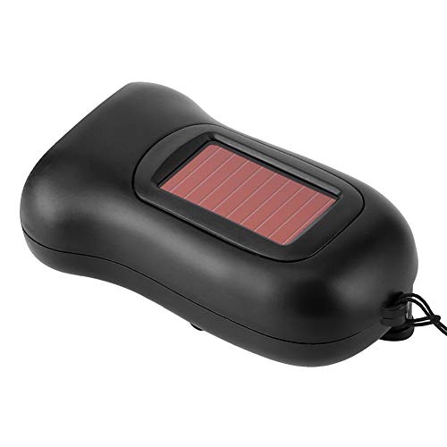 Hand Crank Solar Powered Flashlight - Emergency Rechargeable LED Flashlight with Dynamo for Outdoor Camping, Hiking, Survival & Power Outages