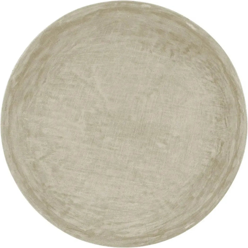 21.5 Inch Faux Bois Concrete & Iron Grey Bird Bath - Outdoor Garden Decoration for Birds and Wildlife