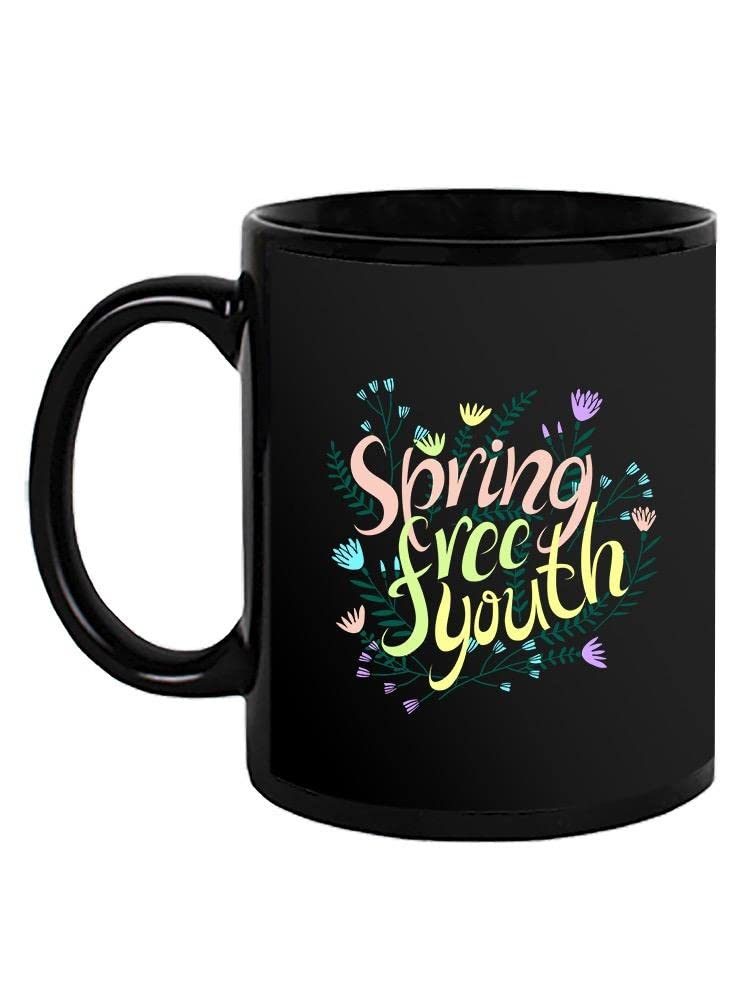 Spring Free Youth Ceramic Coffee Mug - 11oz Insulated Travel Tumbler with Lid, Perfect for Office, Home & Outdoor Use - Image by Shutterstock
