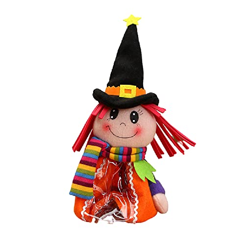 Pink Hair Pumpkin Doll Gift Bag