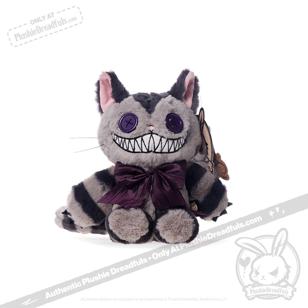 Victorian McGee's Cheshire Cat Plush Toy - Alice in Wonderland Inspired Collectible Gift for Disney Fans, Kids & Adults - Perfect for Birthday, Christmas & Home Decor