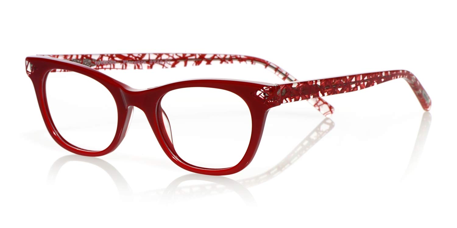 Eyebobs Florence Unisex Premium Reading Glasses for Men & Women - Stylish Cateye Frame Readers for Work, Reading & Computer Use