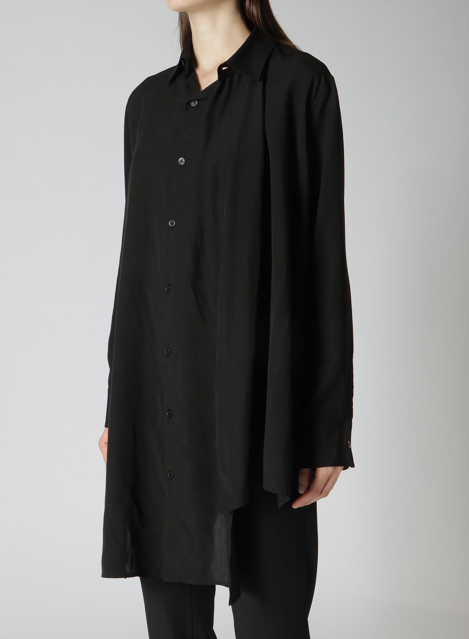 Stylish Cellulose Poplin Blouse with Front Knot Detail - Perfect for Office Wear & Casual Outfits