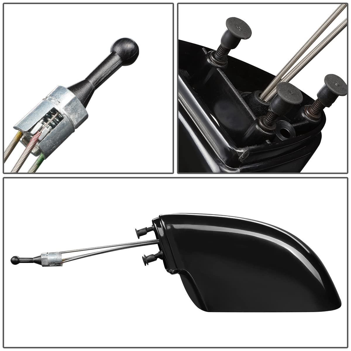 DNA Motoring OEM-MR-GM1320135 Left Side Manual Non-Heated Non-Folding Rear View Mirror Replacement for 1988-1996 Chevy Beretta & 1987-1996 Chevy Corsica - Perfect for DIY Car Repairs & Classic Vehicle Restoration