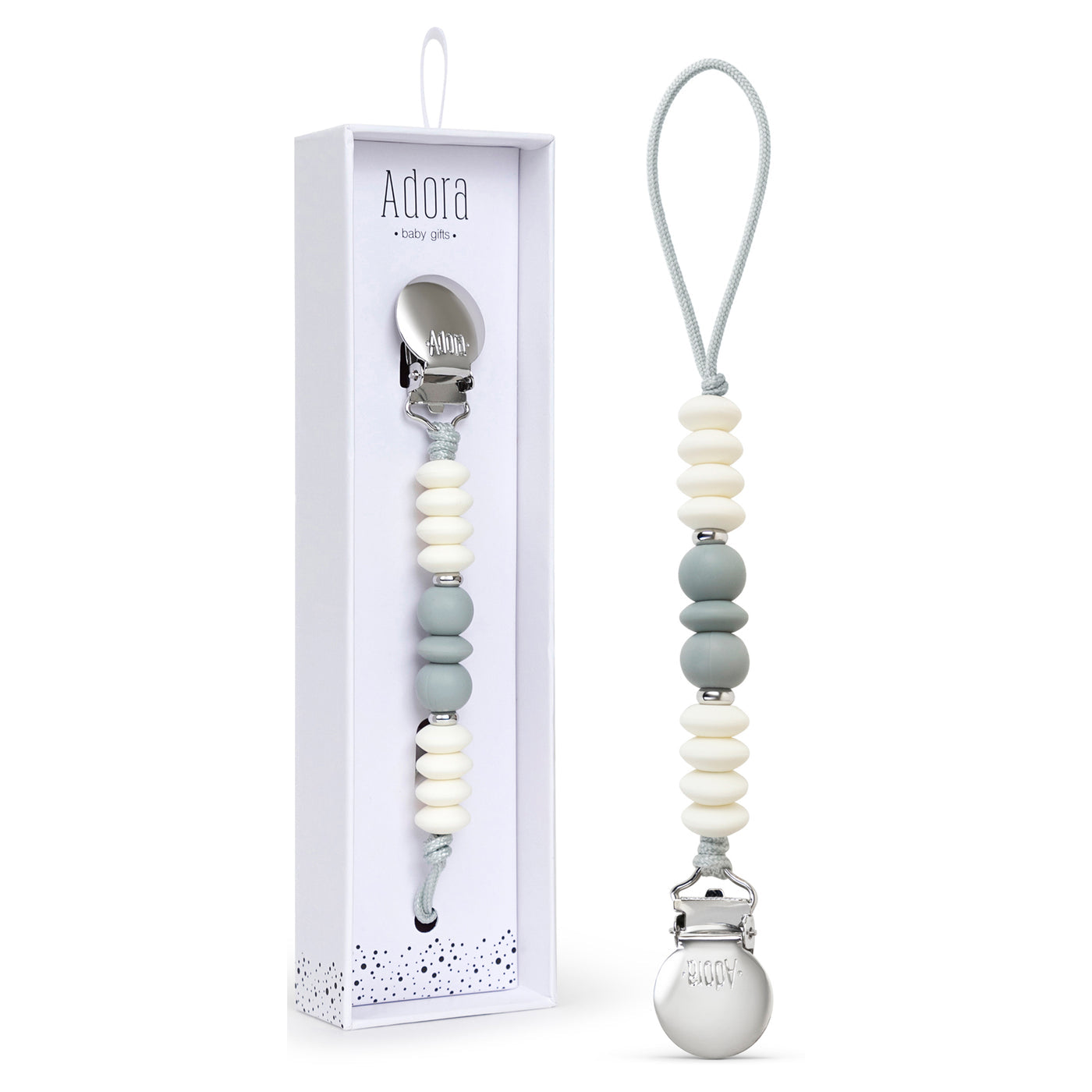 Adorable Baby Pacifier Clip - Secure & Stylish Pacifier Holder for Infants & Toddlers - Perfect for Strollers, Car Seats & On-the-Go Parenting