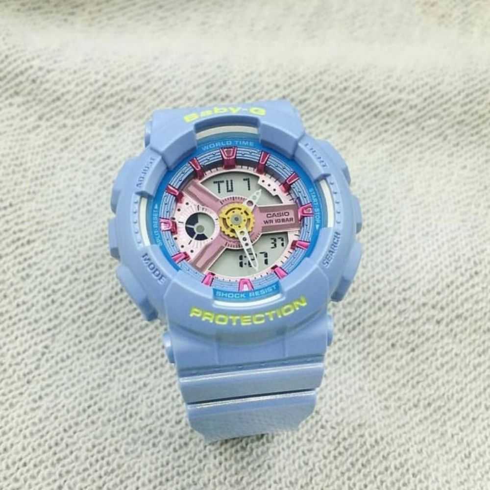 Casio Baby-G BA-110CA-2ADR Digital Sport Watch for Women - Shock Resistant, Water Resistant, LED Light - Perfect for Running, Swimming & Outdoor Activities