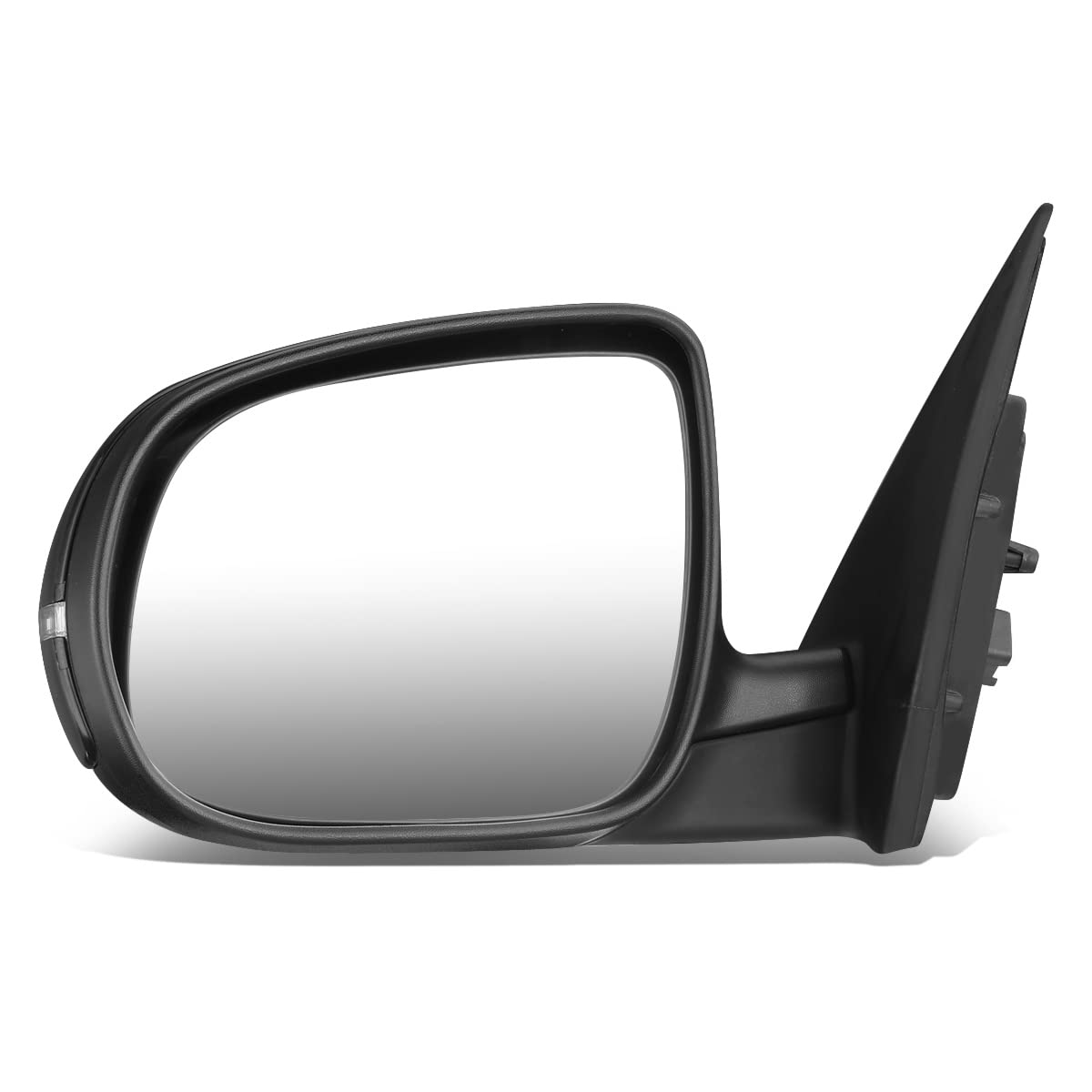 DNA Motoring OEM-MR-KI1320177 Left Side Power Folding Heated Mirror with Turn Signal - Compatible with 2013 Kia Forte | Replacement for Driver Side View Mirror | Perfect for Winter Driving & Night Safety