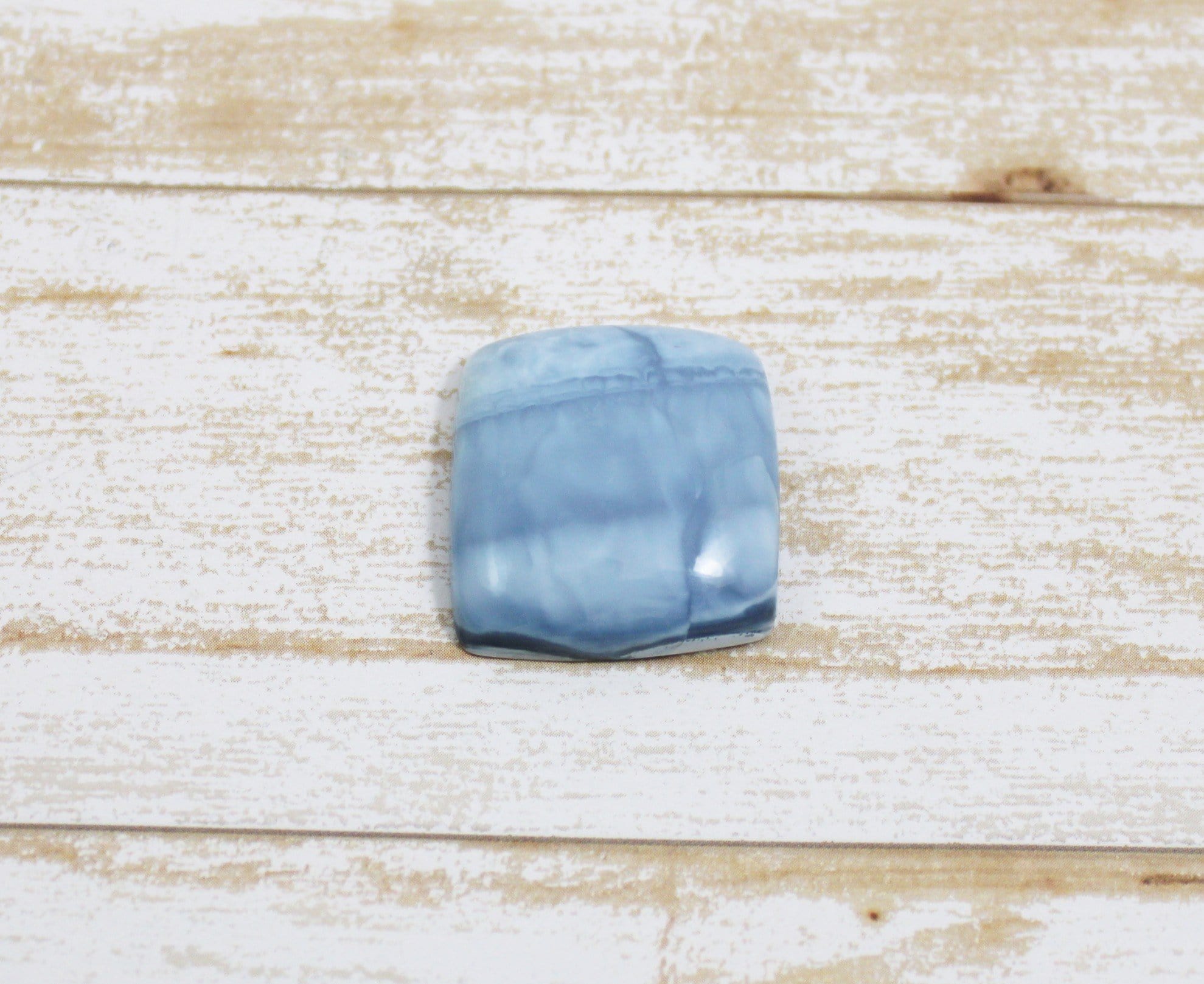 Natural Blue Opal Cabochons for Jewelry Making - High Quality Gemstone Beads for Rings, Necklaces & DIY Crafts