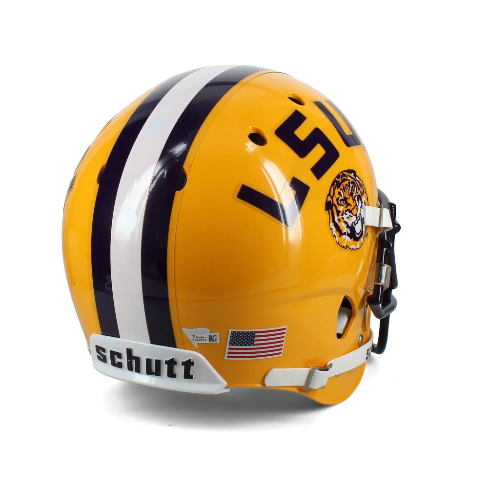 Authentic Joe Burrow Autographed LSU Football Helmet - Signed with '19 Champs' Inscription & Fanatics COA - Perfect for LSU Fans, Collectors & Sports Memorabilia Displays
