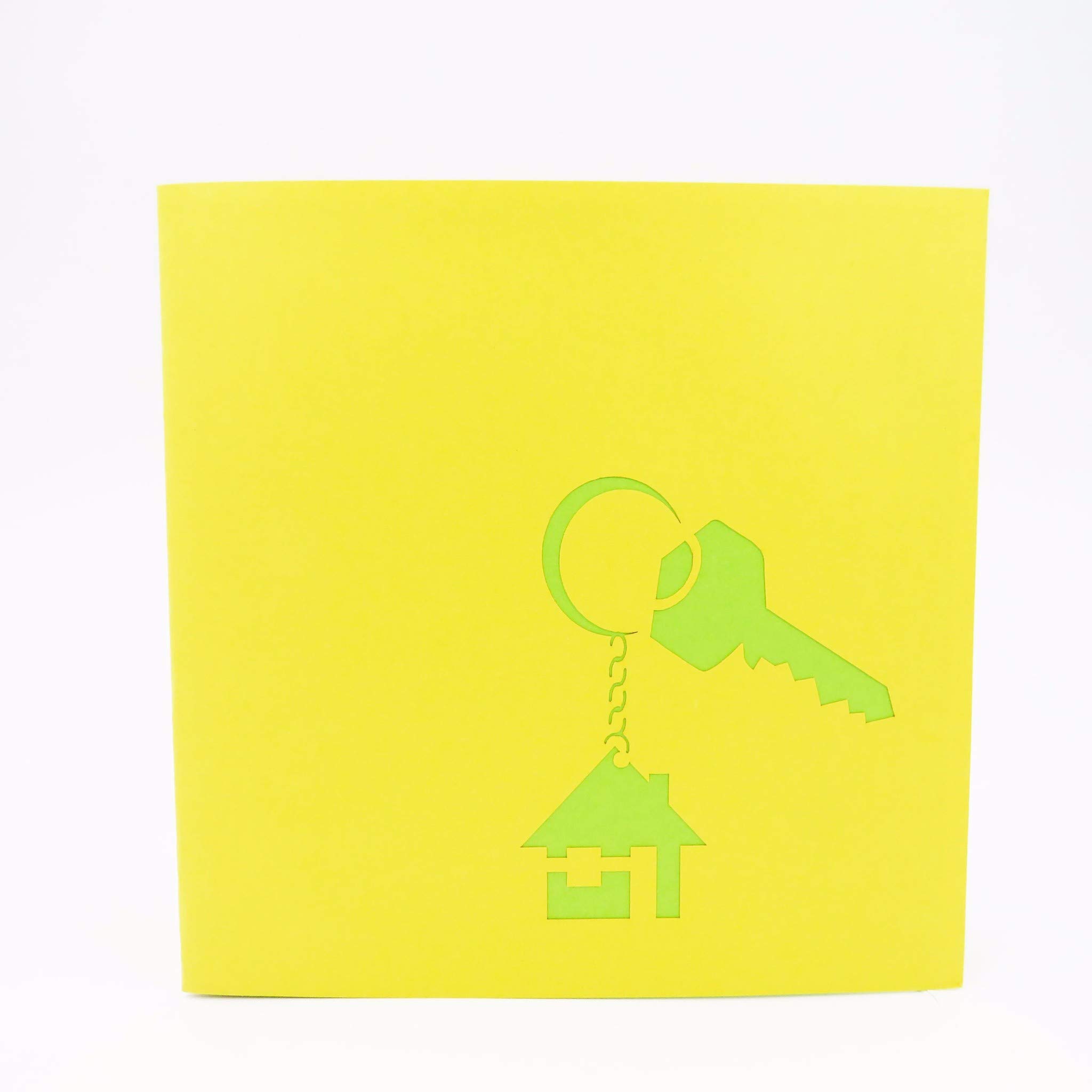 3D Pop Up House Greeting Card for All Occasions - New Home Gift, Housewarming Present, Realtor Closing Gift, Moving In Celebration Card | Perfect for Housewarming Parties, Congratulations & Special Moments