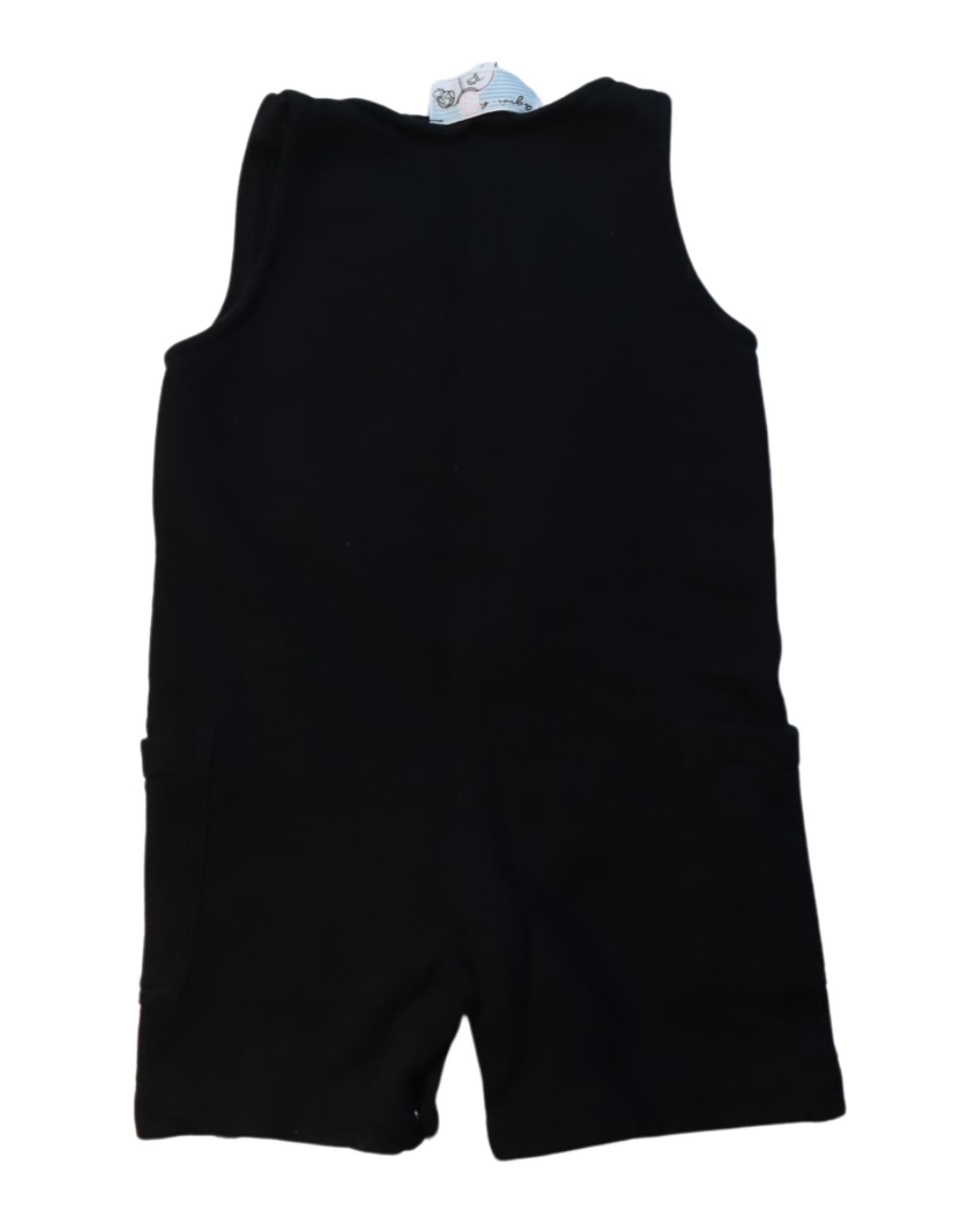 Agnes b. Baby Girls Sleeveless Romper Jumpsuit - 12 Months | Summer Outfit for Playdates & Beach Vacations