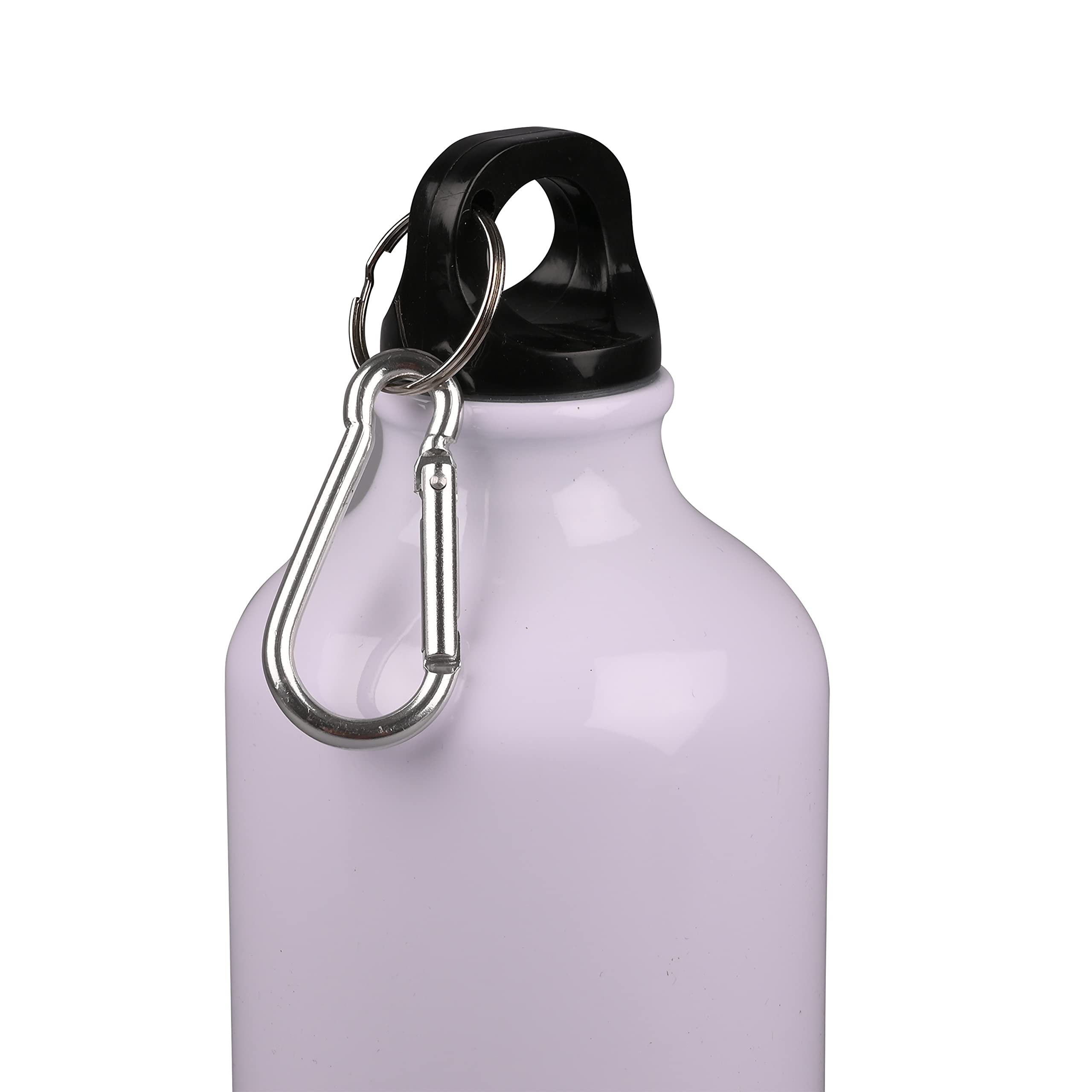 Skull Print Insulated Sports Water Bottle - 600ml Leak Proof Stainless Steel Thermos for Gym, Running, Hiking, Yoga & Outdoor Activities | Perfect for Workouts, School, Beach & Camping
