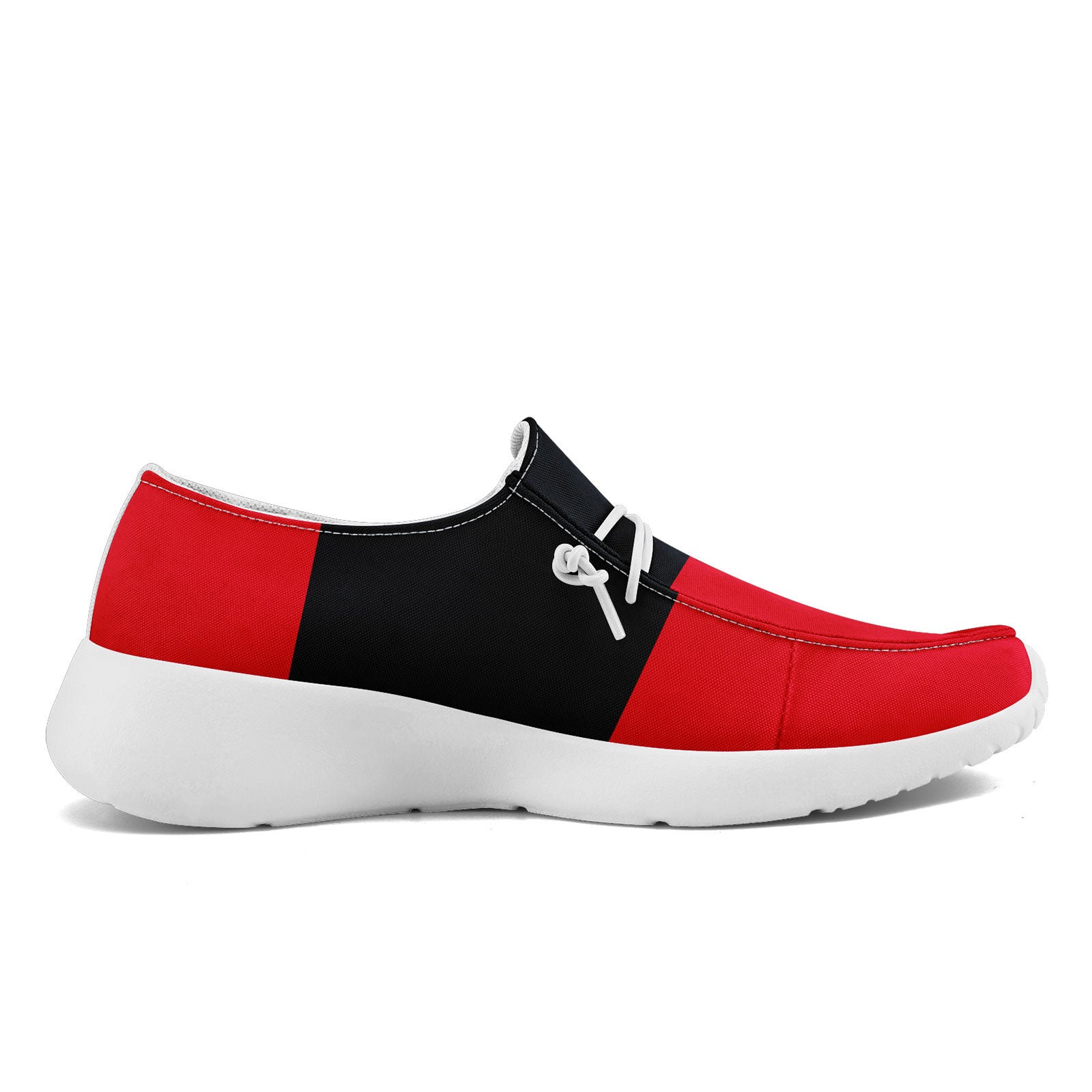 Custom Houston Red & Blue Personalized Sneakers - Unisex Casual Shoes FN018 D020278 Size 12 | Perfect for Streetwear, Sneaker Collection & Everyday Fashion