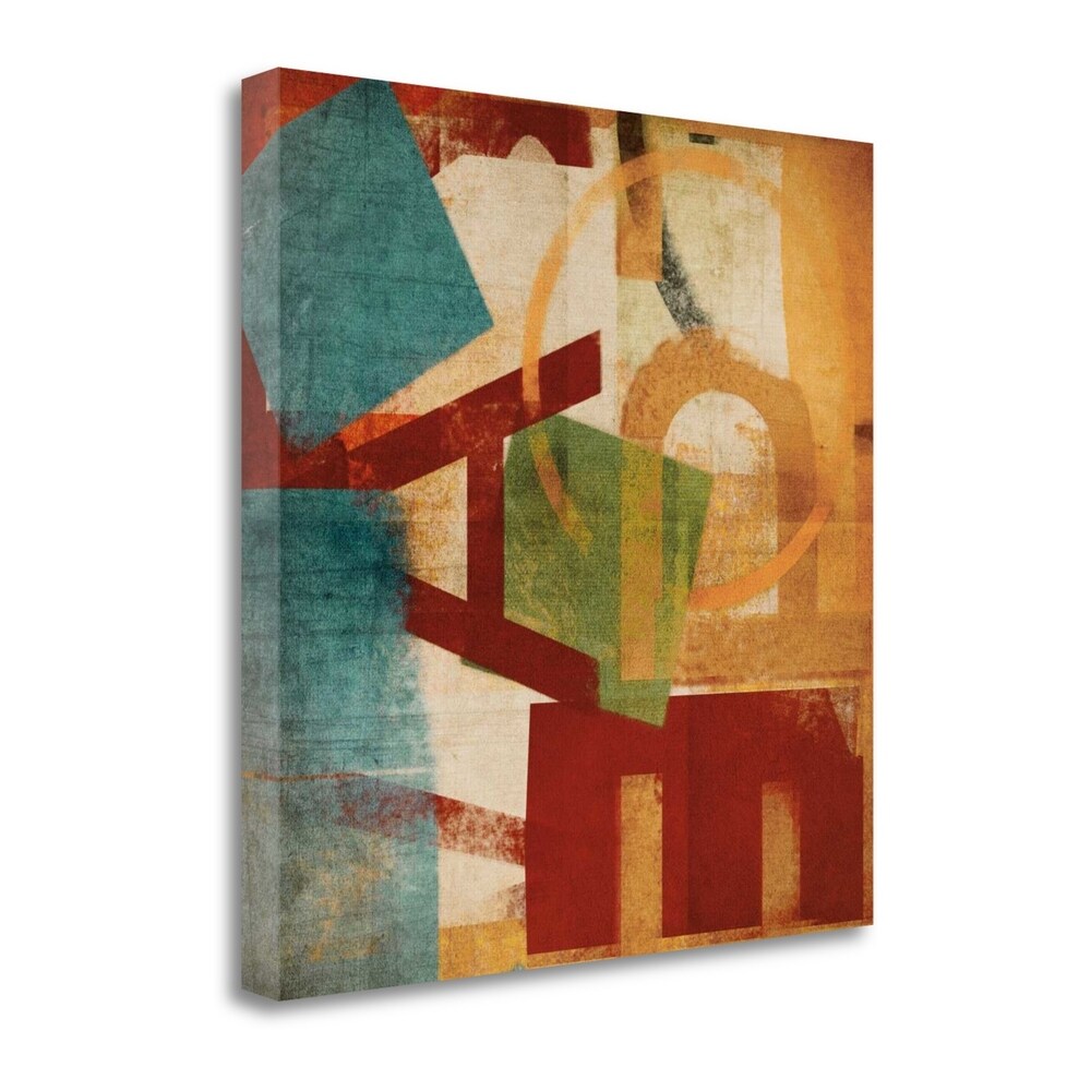 Noah Alphabet Soup II Fine Art Giclee Print - Gallery Wrapped Canvas Wall Art - Ready to Hang - Modern Home & Office Decor