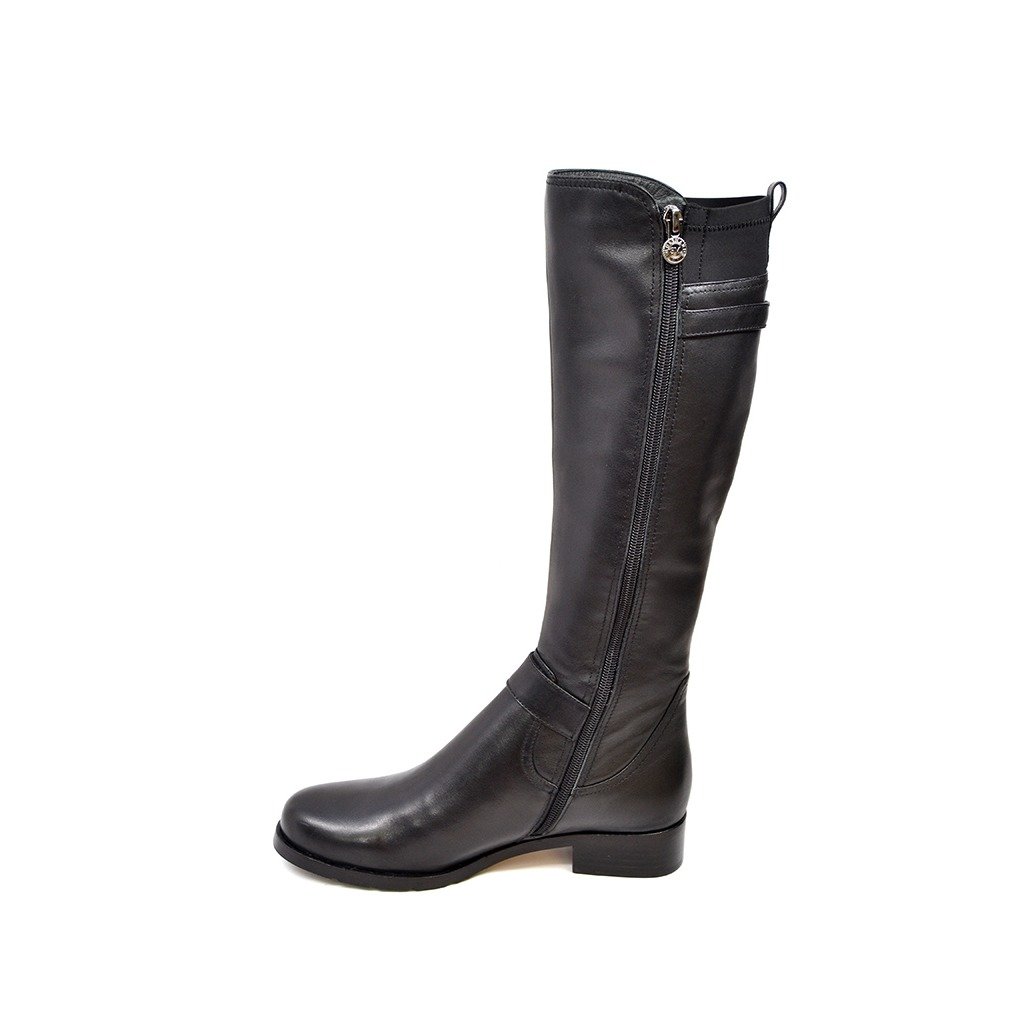 Abigail Extra Slim Calf Women's Leather Boots - 12-13 Inch Calf Size - Stylish Ankle Boots for Work, Casual Outfits & Winter Fashion