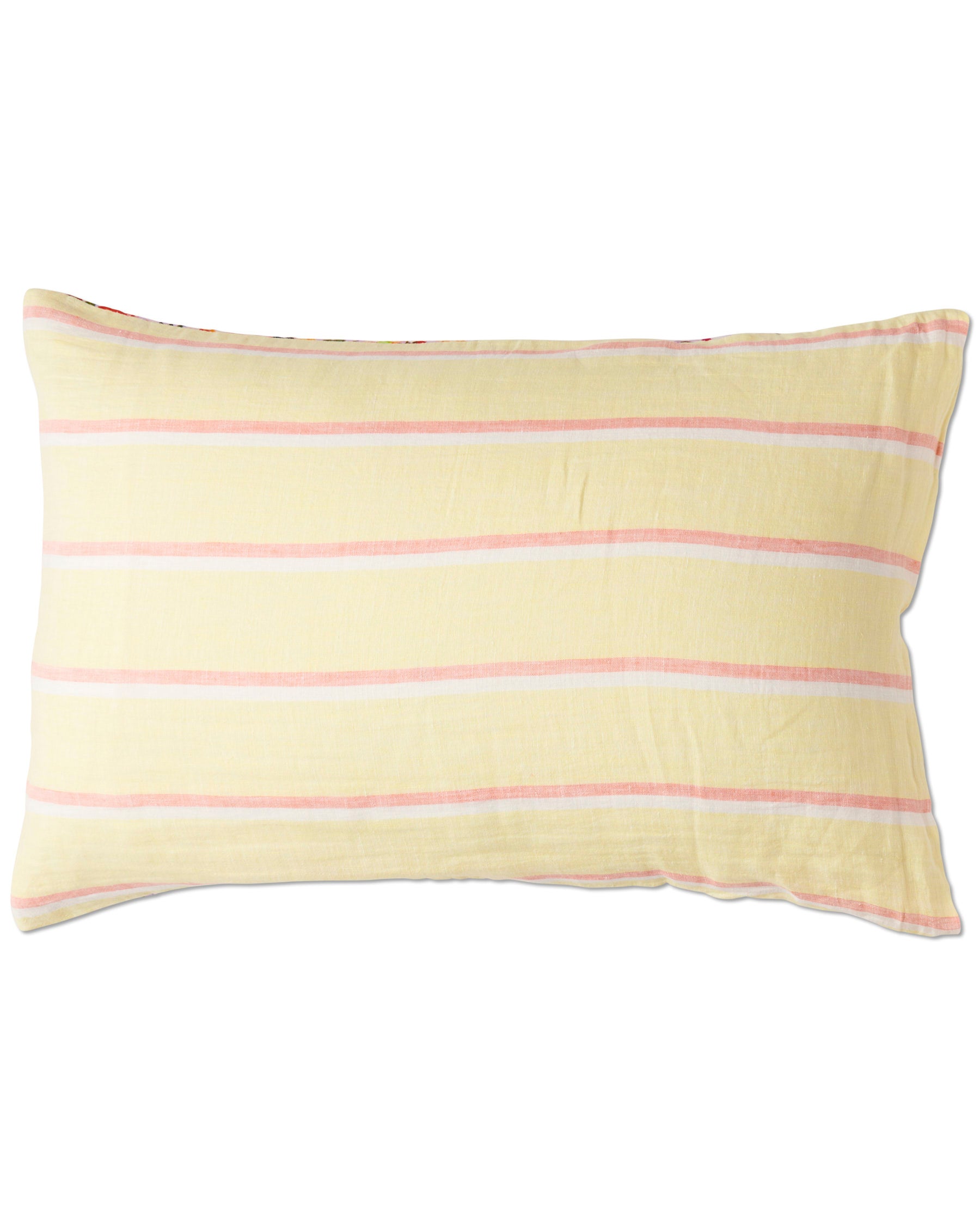 Reversible Linen Quilted Pillowcases - Full Bloom Floral Design | Soft & Breathable Bedding for All Seasons | Perfect for Home Decor, Guest Rooms & Cozy Bedroom Makeovers