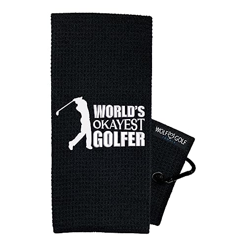 Worlds Okayest Golfer - Black