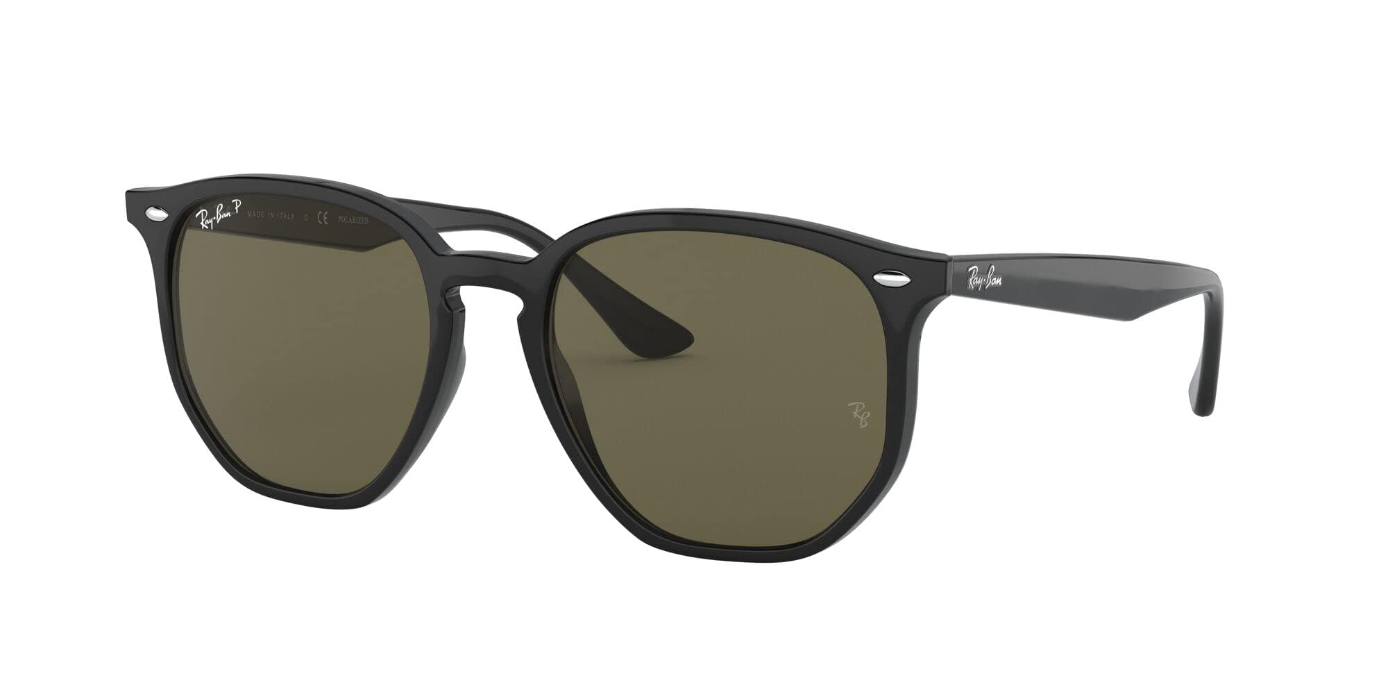 Ray-Ban RB4306 Hexagonal Polarized Sunglasses for Men & Women - UV Protection, Classic Style - Perfect for Driving, Beach & Outdoor Activities