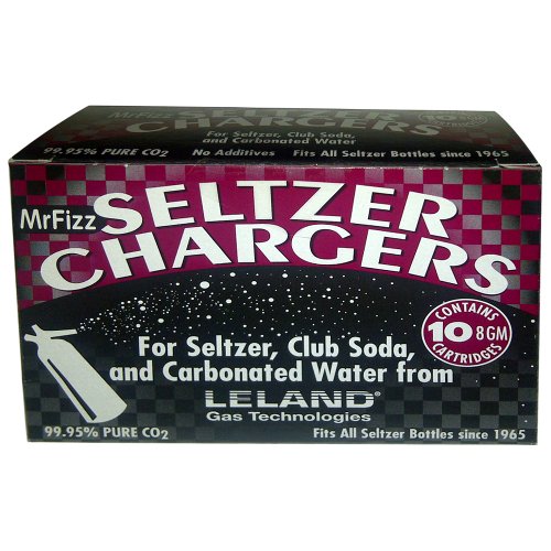Bulk Case of 600 Mr Fizz 8 Gram Soda Chargers (60 Boxes of 10) - Perfect for Home Bars, Restaurants & Carbonating Drinks